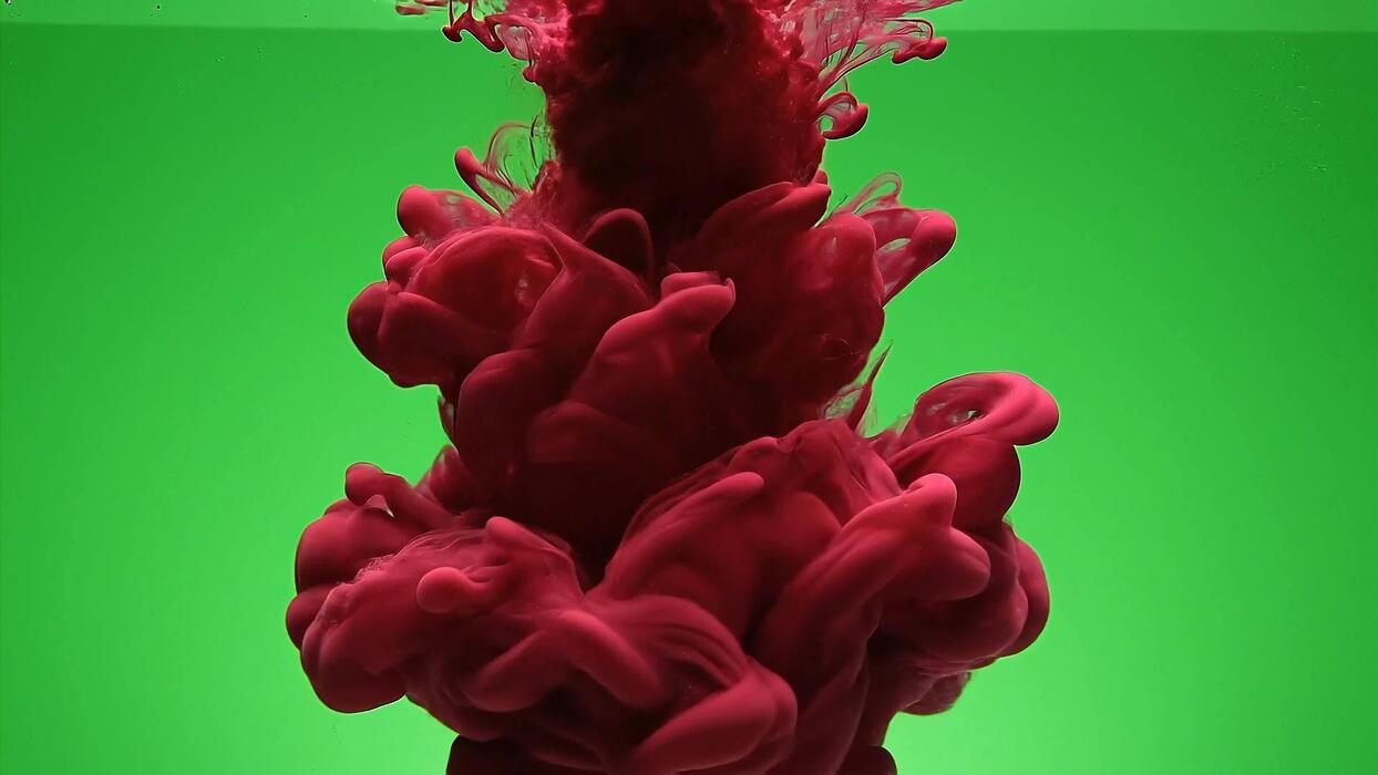 1244x700 Red Ink Drop Stock Video Footage for Free Download