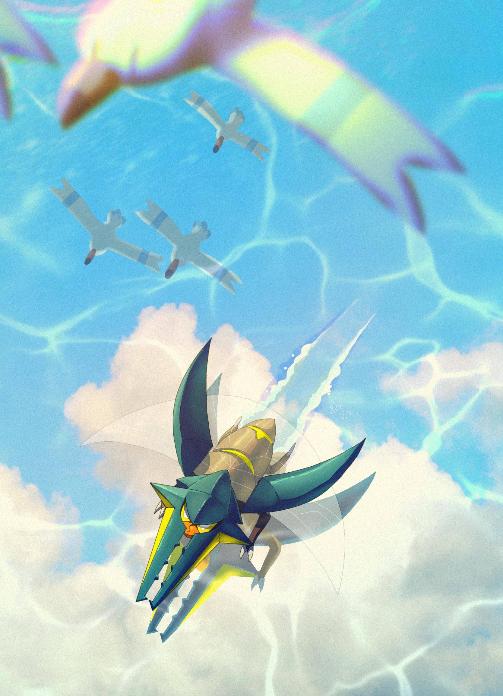 1668x2309 Drawing random Pokémon, day 8: Vikavolt! Going to start posting when I feel like it to avoid burnout. So no more dailies, but still frequent posting :)