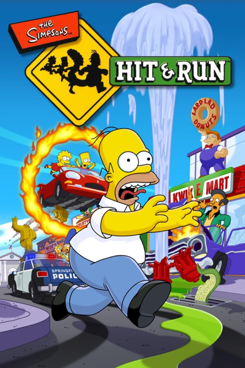 1000x1501 The Simpsons: Hit & Run (Video Game 2003)