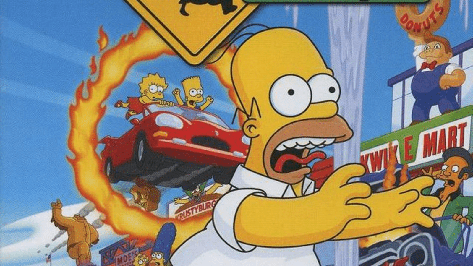 1600x900 The Simpsons: Hit and Run recreated in Dreams is a nice nostalgia trip