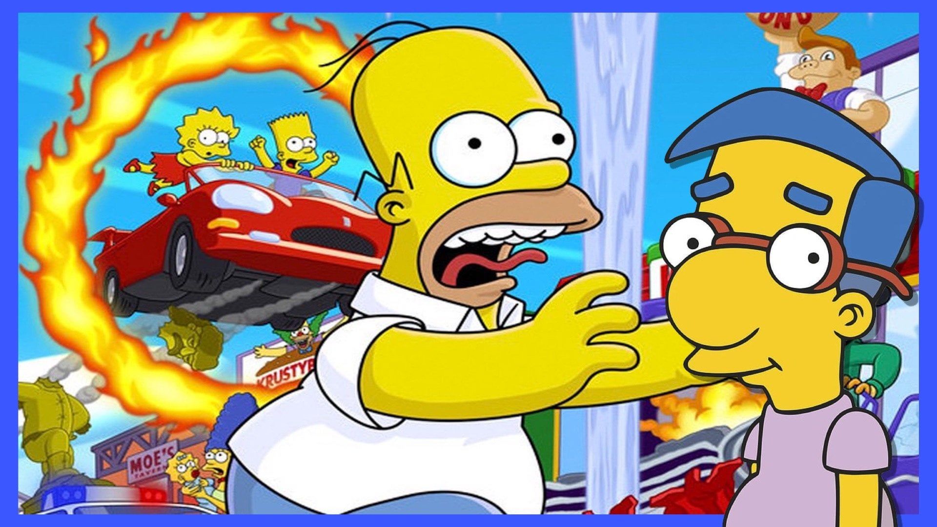 1920x1080 The Simpsons: Hit and Run. More Like Hit and Fun the Woz