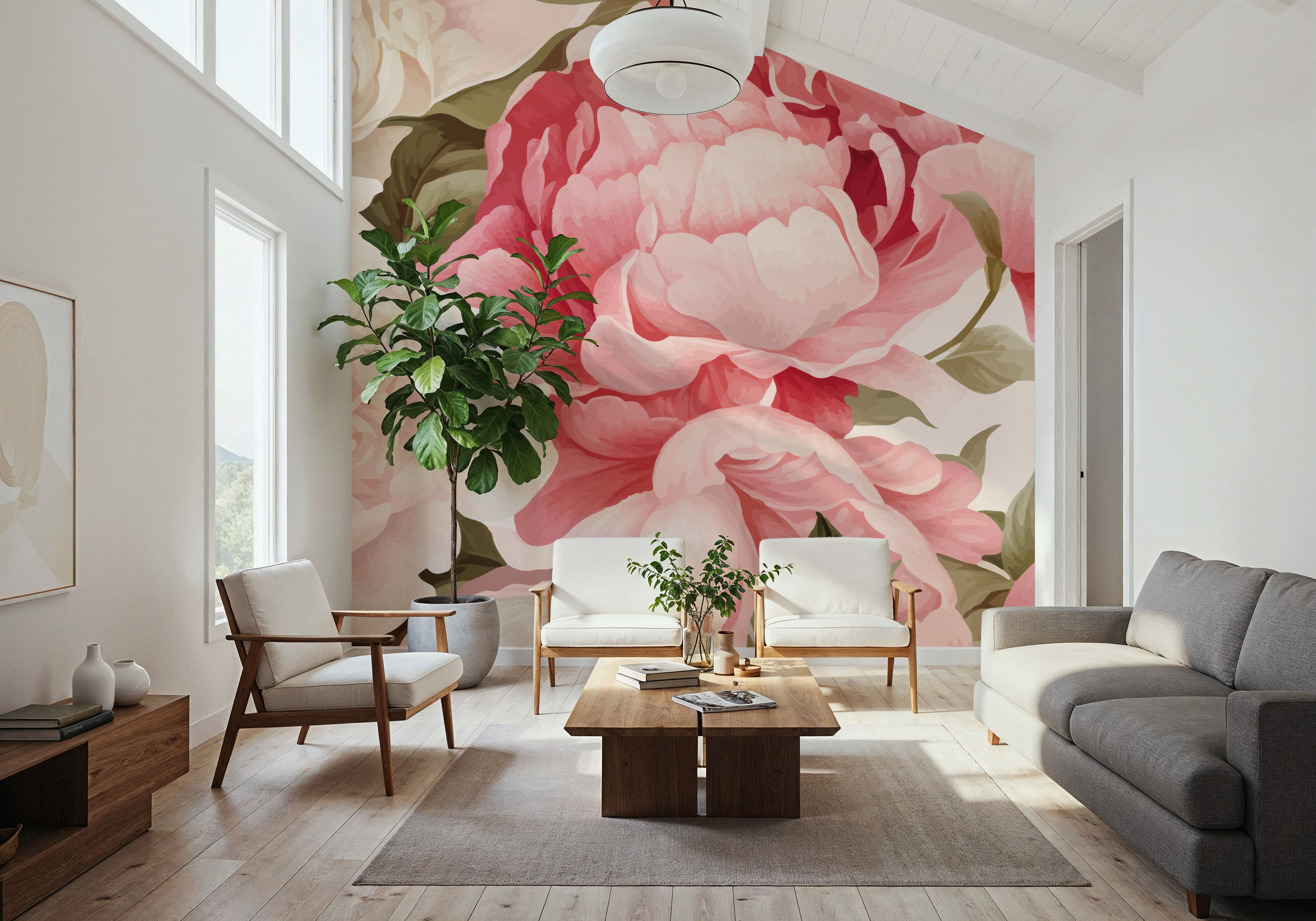 5120x3584 Boho Peony