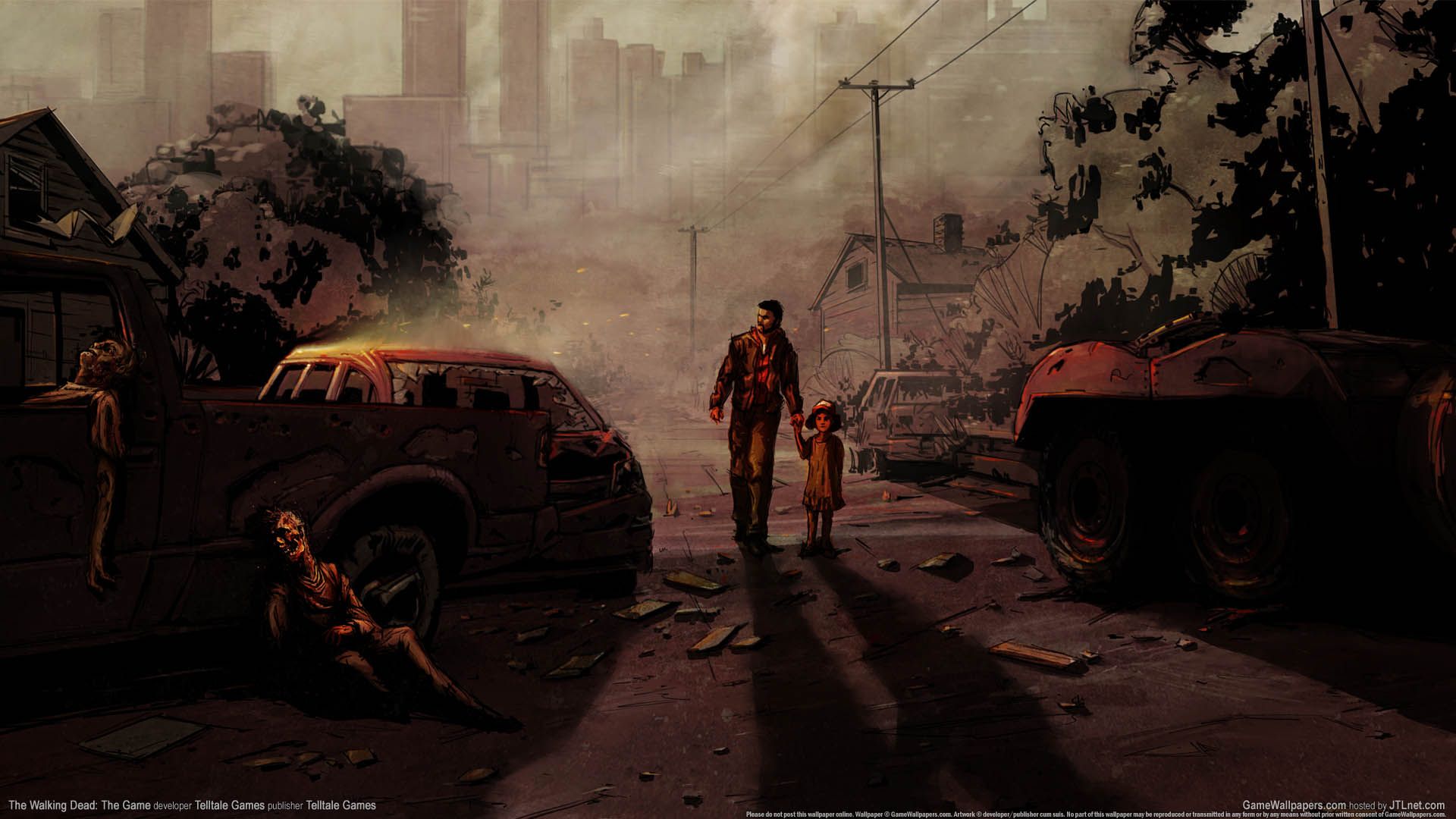 1920x1080 The Walking Dead: The Game wallpaper 01 1920x1080