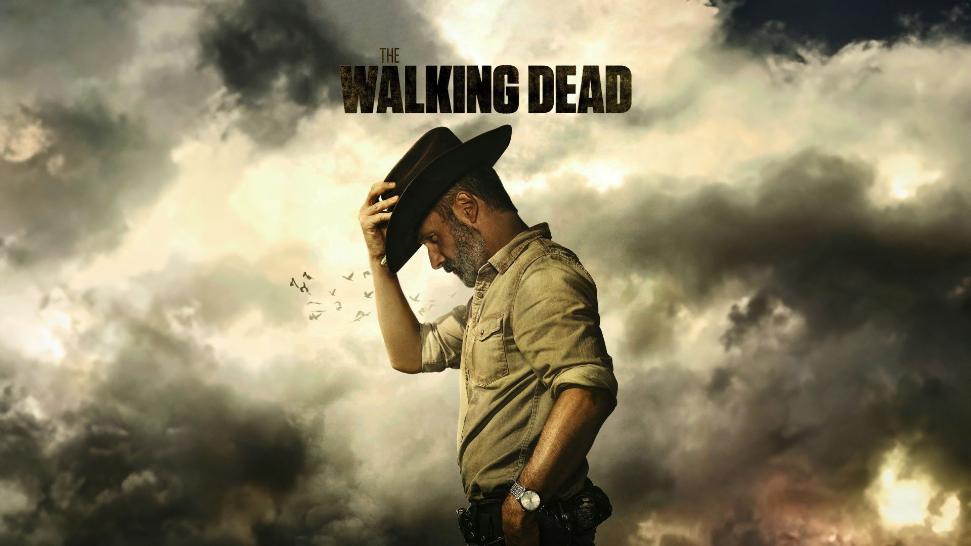 1920x1080 The Walking Dead Wallpaper 4K, Rick Grimes, Andrew Lincoln, 5K