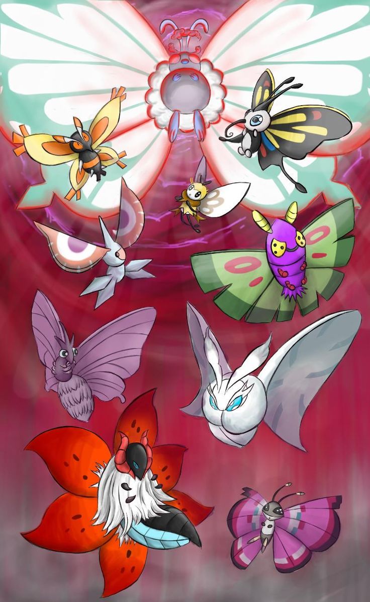 736x1196 Vivillon wallpaper. Volcarona and frosmoth, Vivillon pokemon, Gotta catch em all