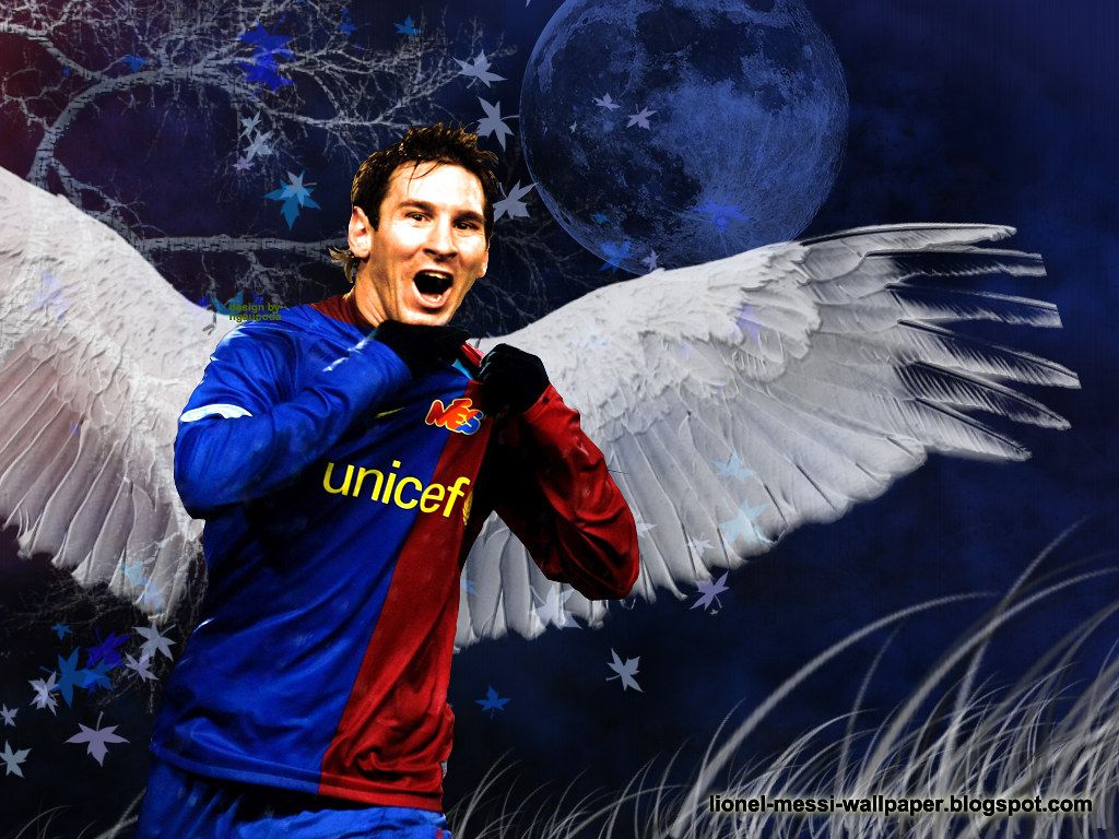 1024x768 Messi Style