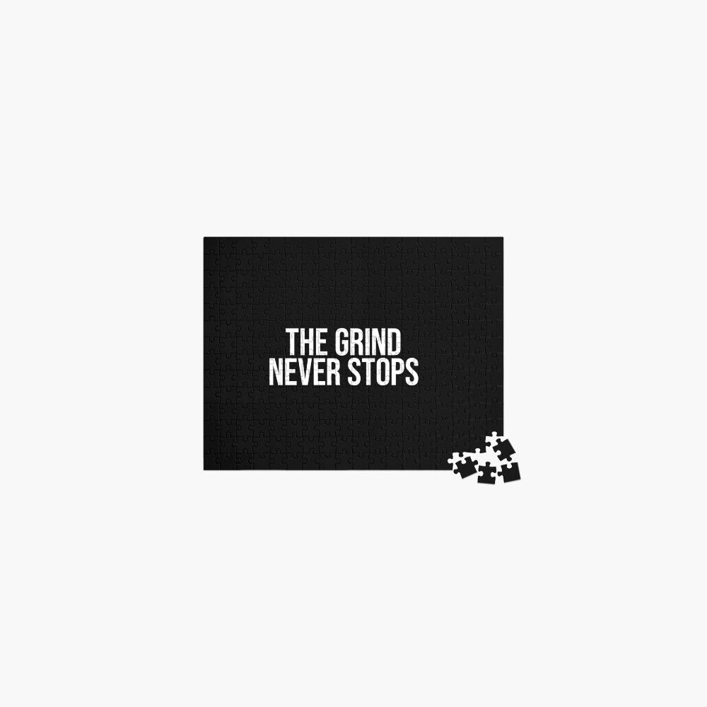 1000x1000 The Grind Never Stops iPhone Case