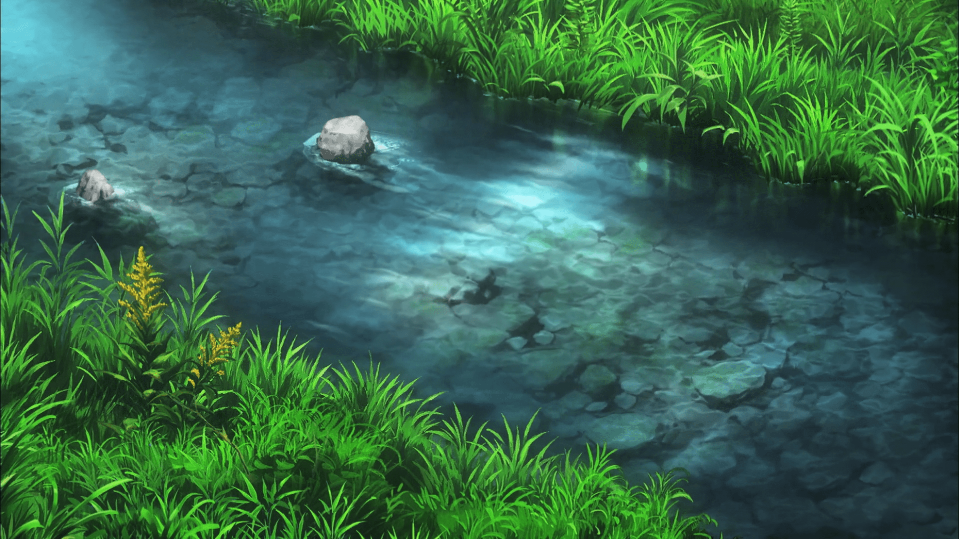 Wallpaper ID: 521158 / rainforest, water, mountain, long exposure, Nanachi  (Made in Abyss), motion, tranquil scene, nier, tranquility, anime, river,  plant, wallpaper, environment free download