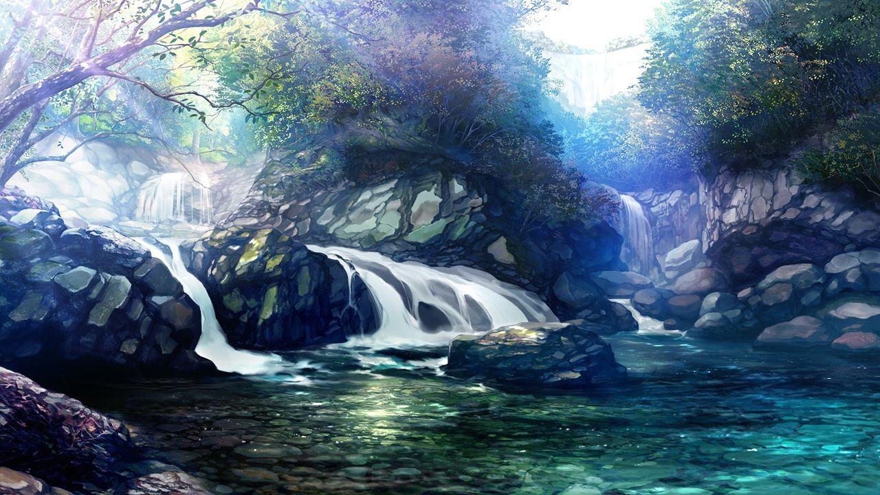 Anime River Wallpapers - Top Free Anime River Backgrounds - WallpaperAccess