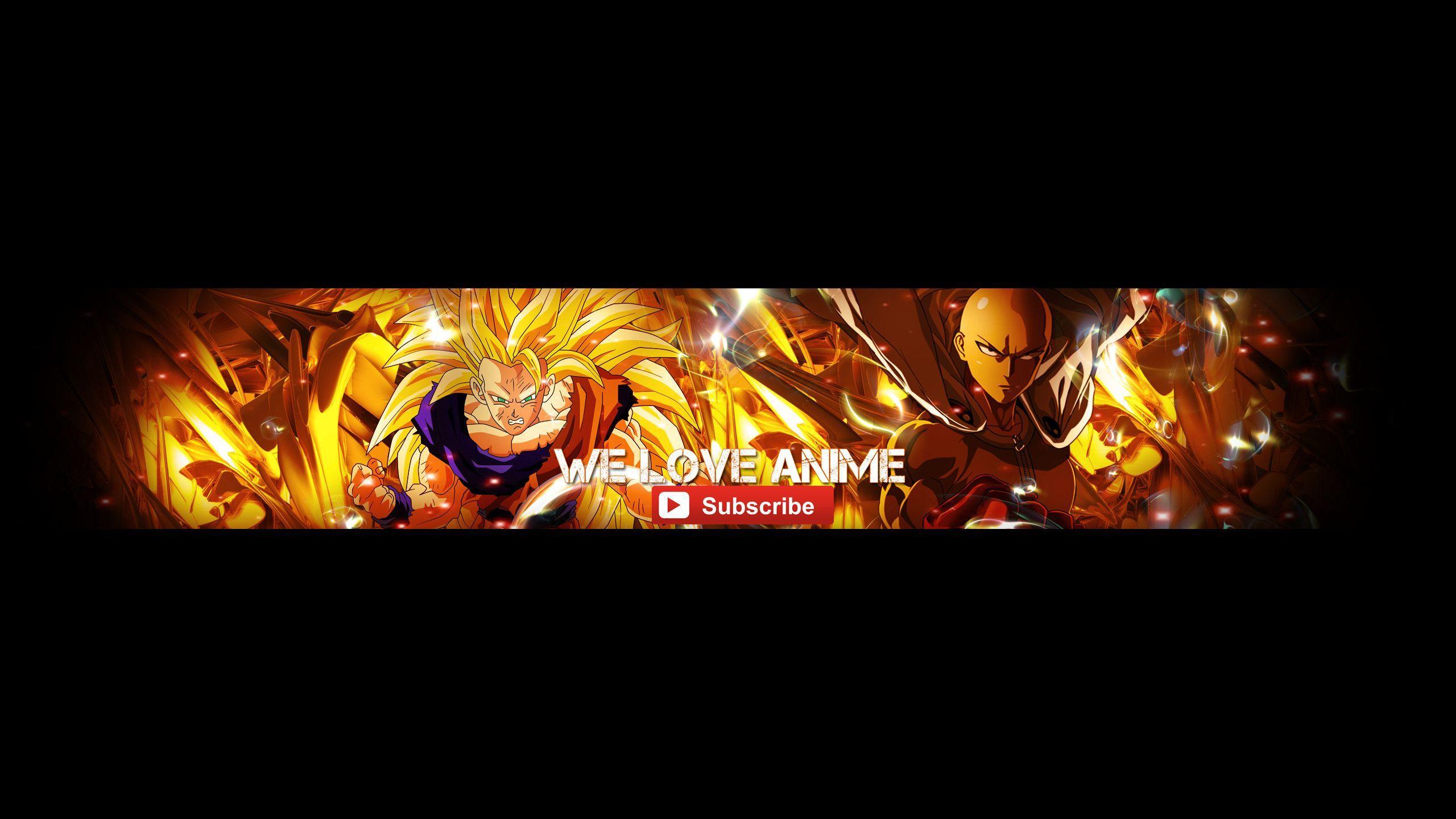 2560x1440 Best Anime Wallpaper Youtube Top Wallpaper. Youtube channel art, Youtube banner template, Youtube banners