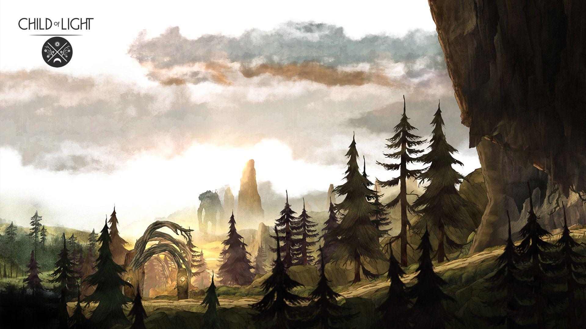 1920x1080 Child of Light Wallpaper