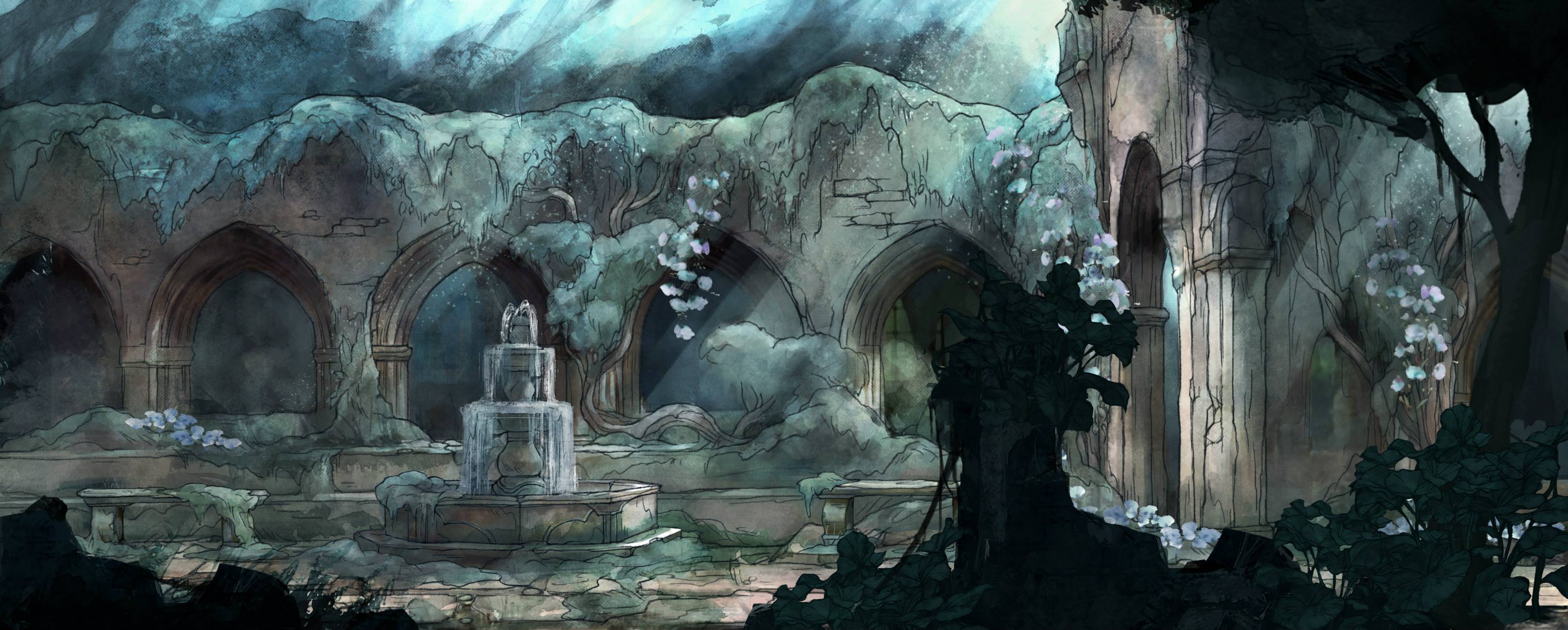 3230x1298 CHILD OF LIGHT fantasy game y wallpaperx1298