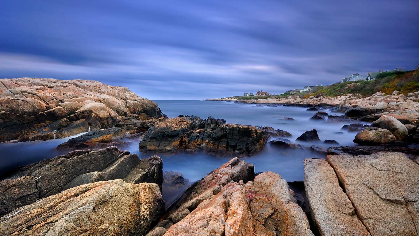 1366x768 Narragansett Bay, Rhode Island