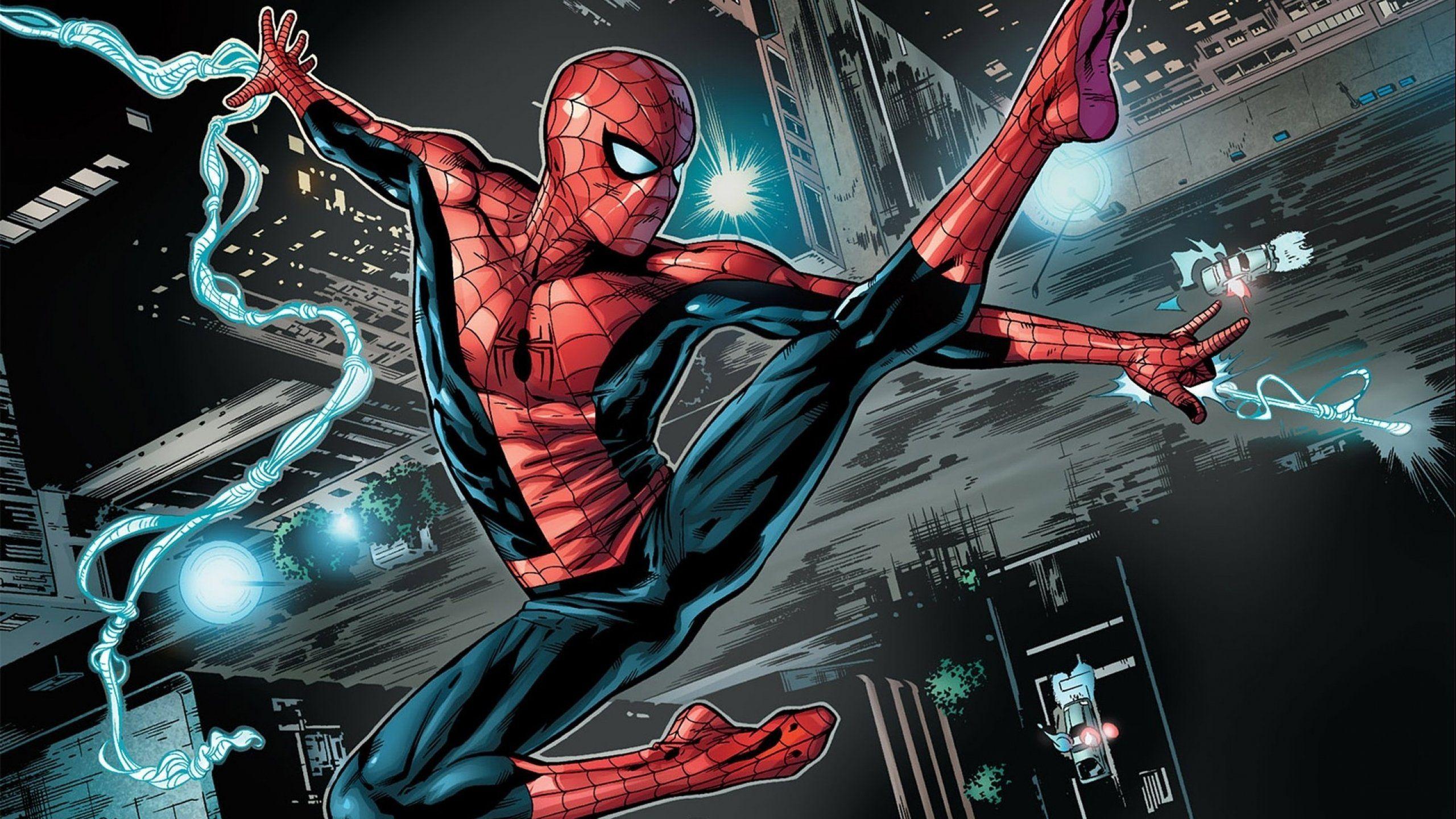 2560x1440 spider man, Superhero, Marvel, Spider, Man, Action, Spiderman