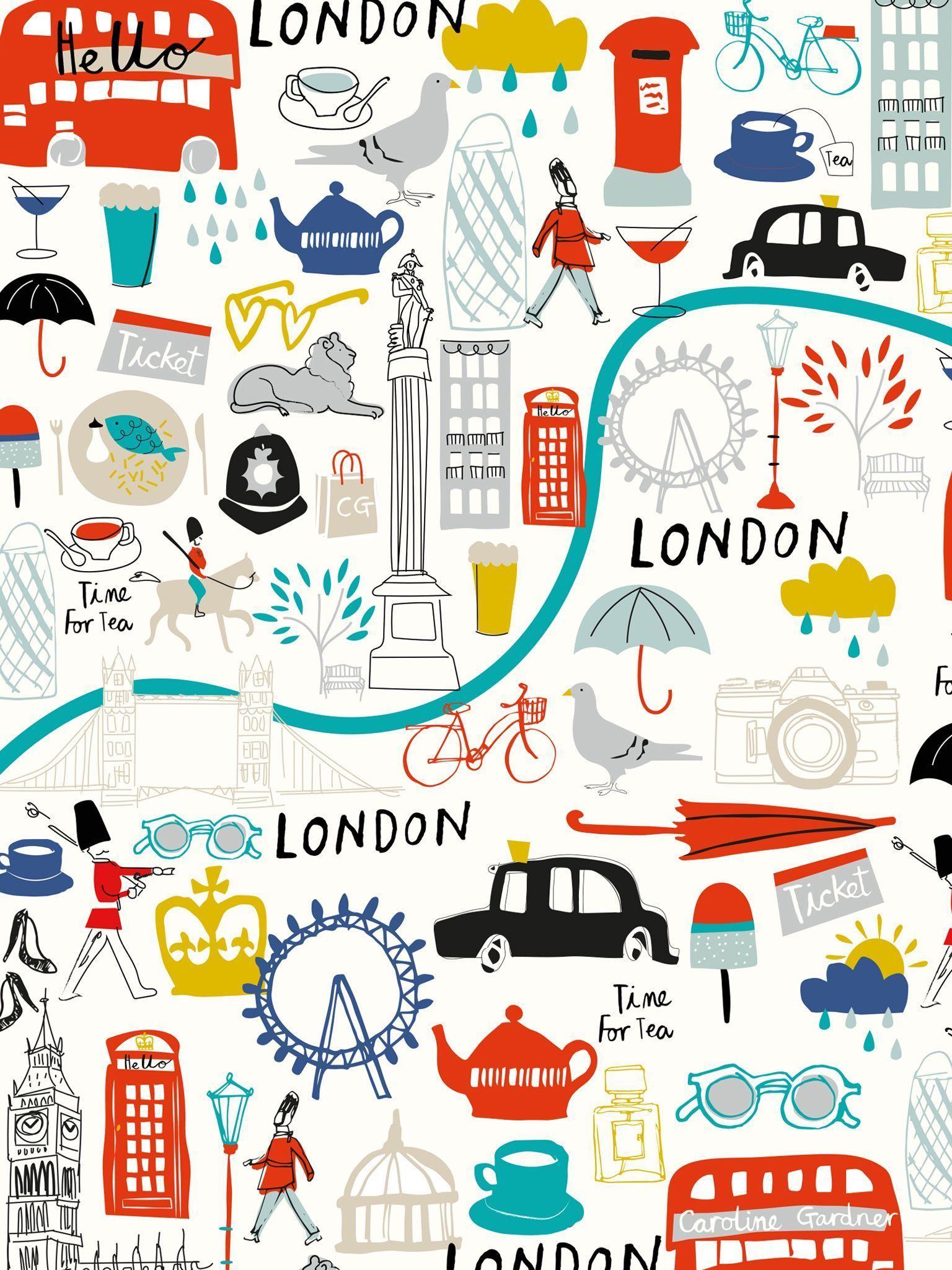 1536x2048 london wallpaper_cartoon wallpaper_download free