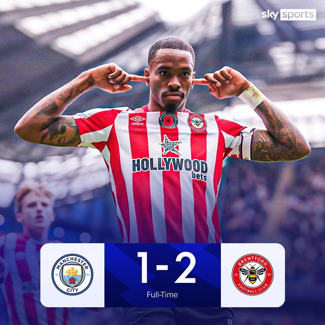 1080x1080 Ivan Toney causing late SCENES at the Etihad!