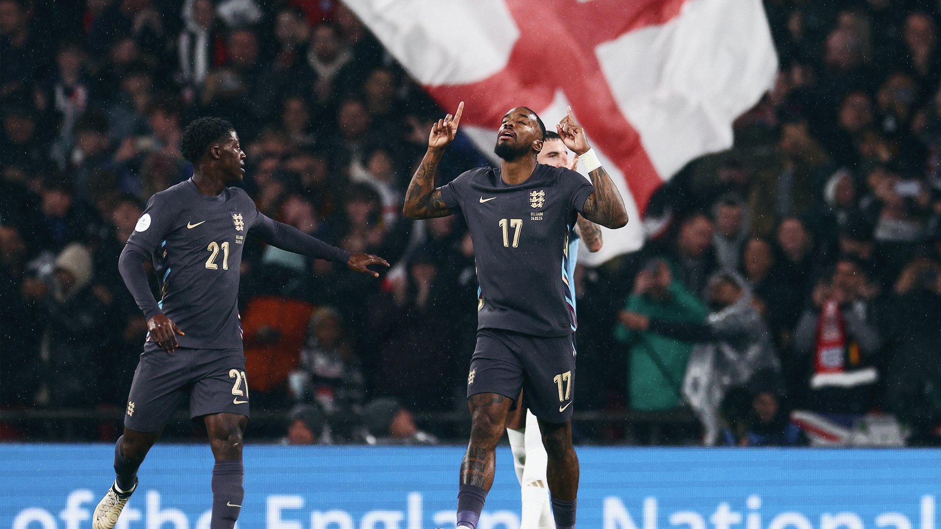 1920x1080 Toney: First England goal 'very special'