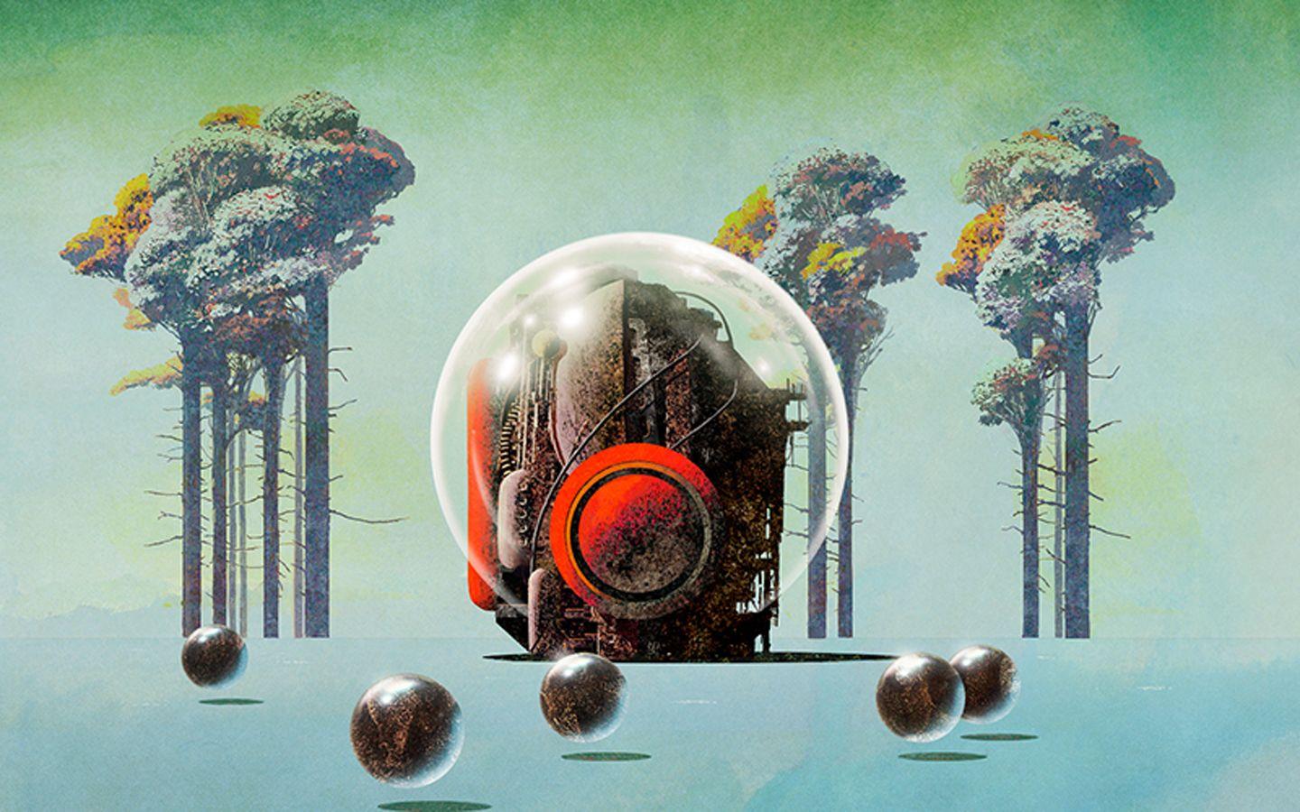 1440x900 Classic science fiction Dan McPharlin wallpaperx900