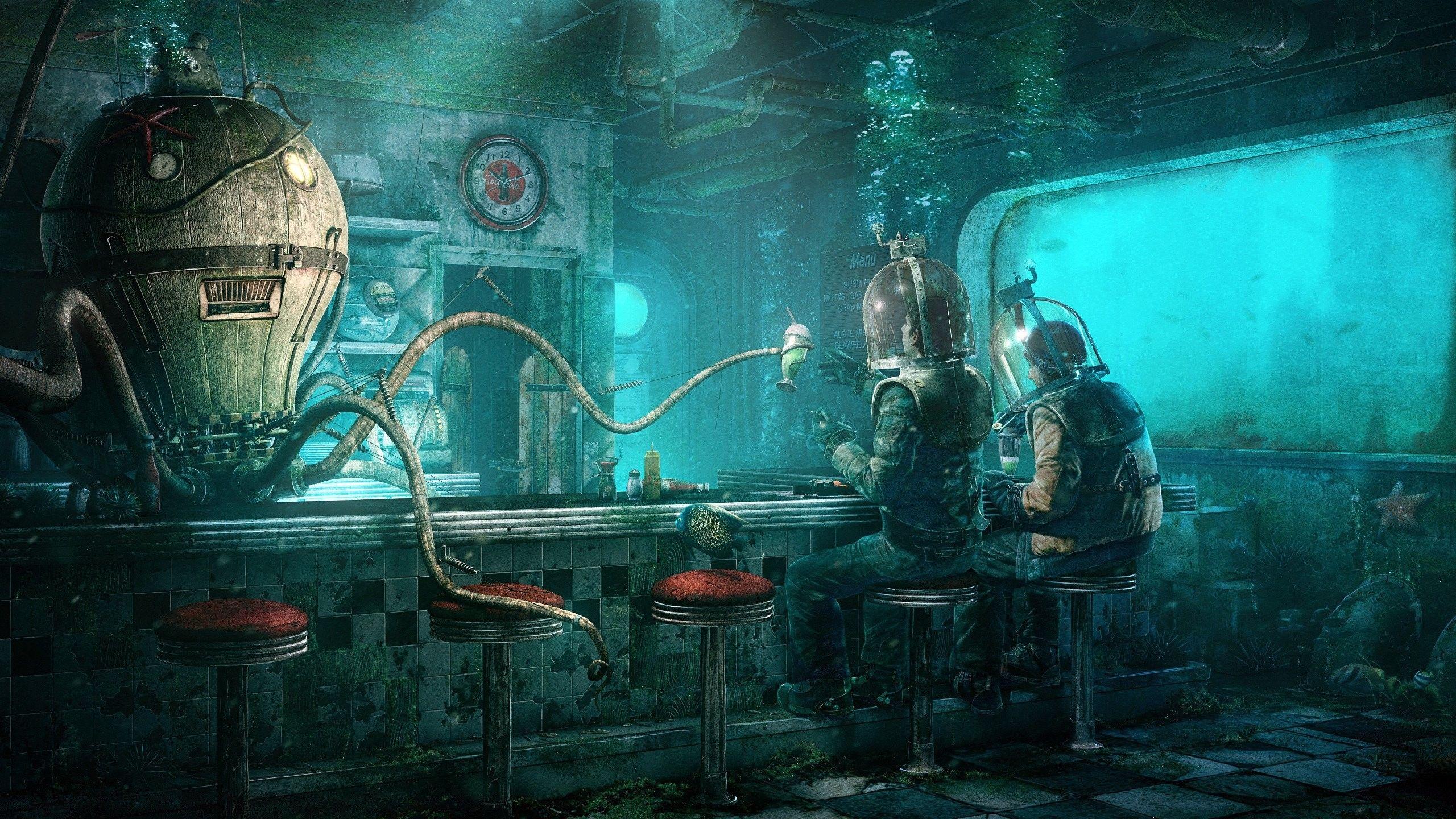 2560x1440 Retro Sci Fi