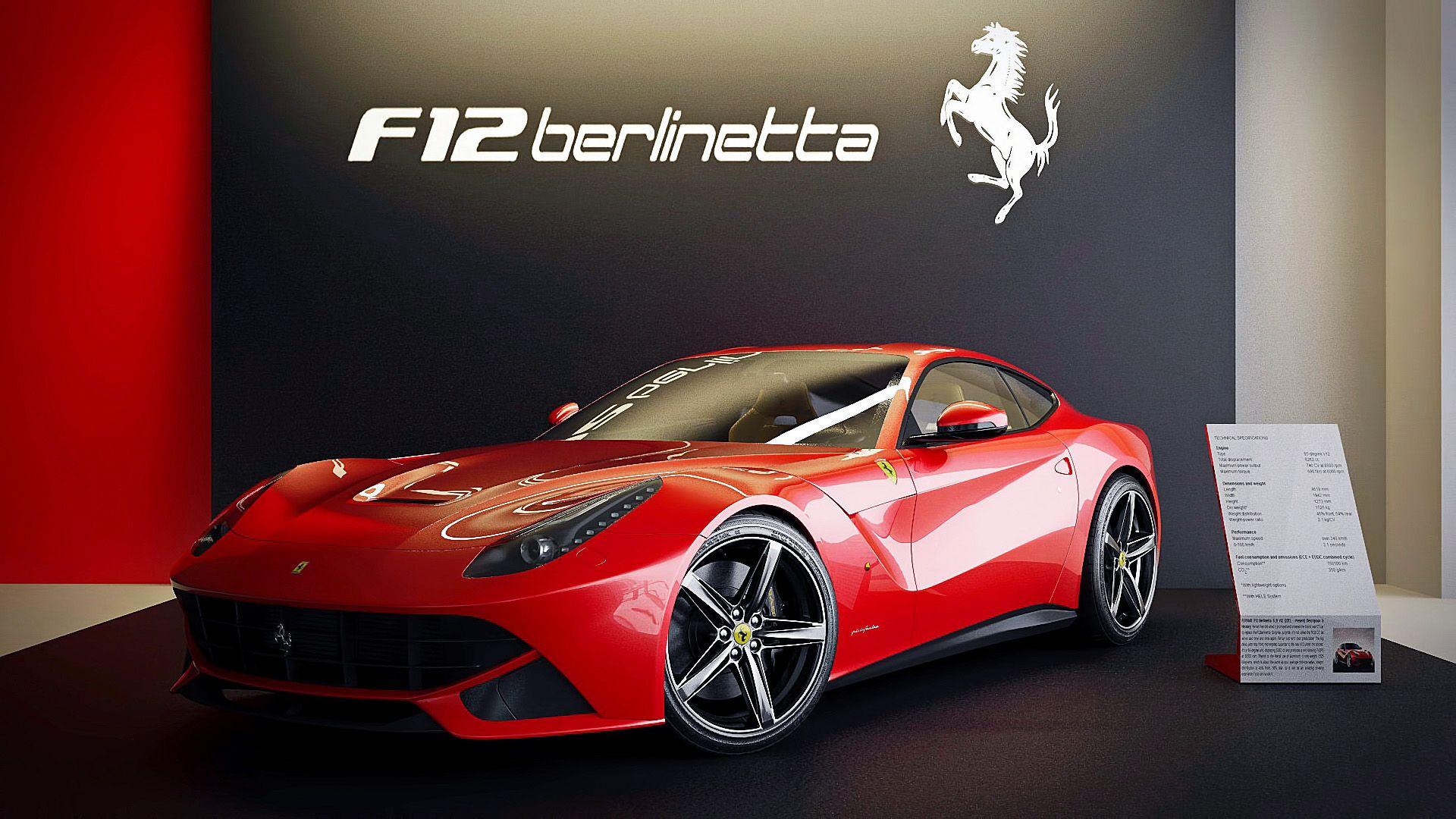 1920x1080 Cool Ferrari F12 Berlinetta Wallpaper