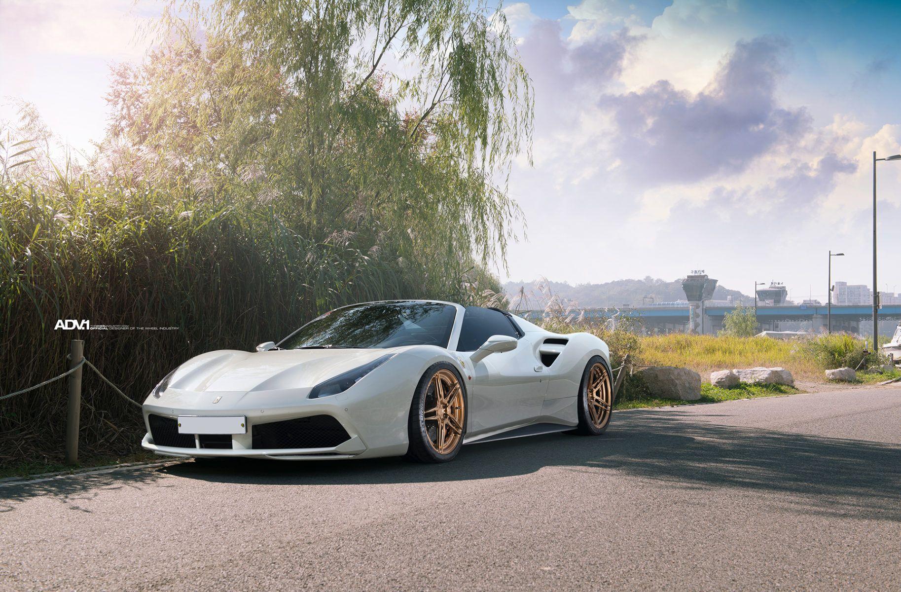 1827x1200 A Ferrari 488 GTB From South Korea Wears ADV.1 Wheels.1 Wheels