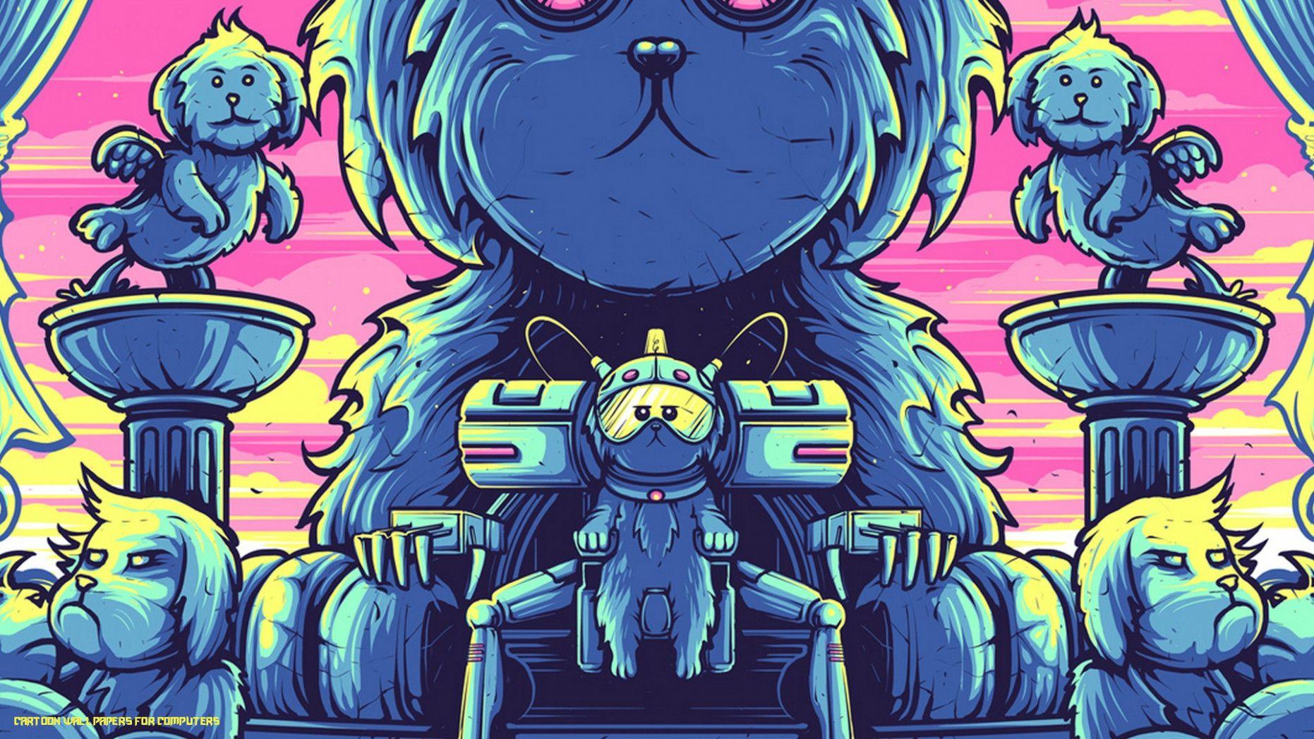 1862x1047 Computer Wallpaper Cartoon Network Rick and Morty Cute