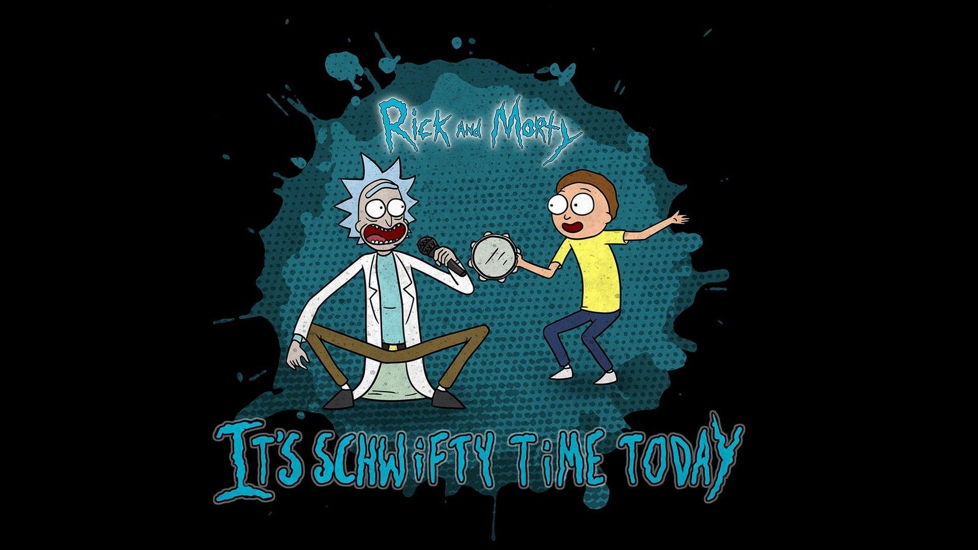 1920x1080 HD Rick and Morty Art Background Cute Wallpaper