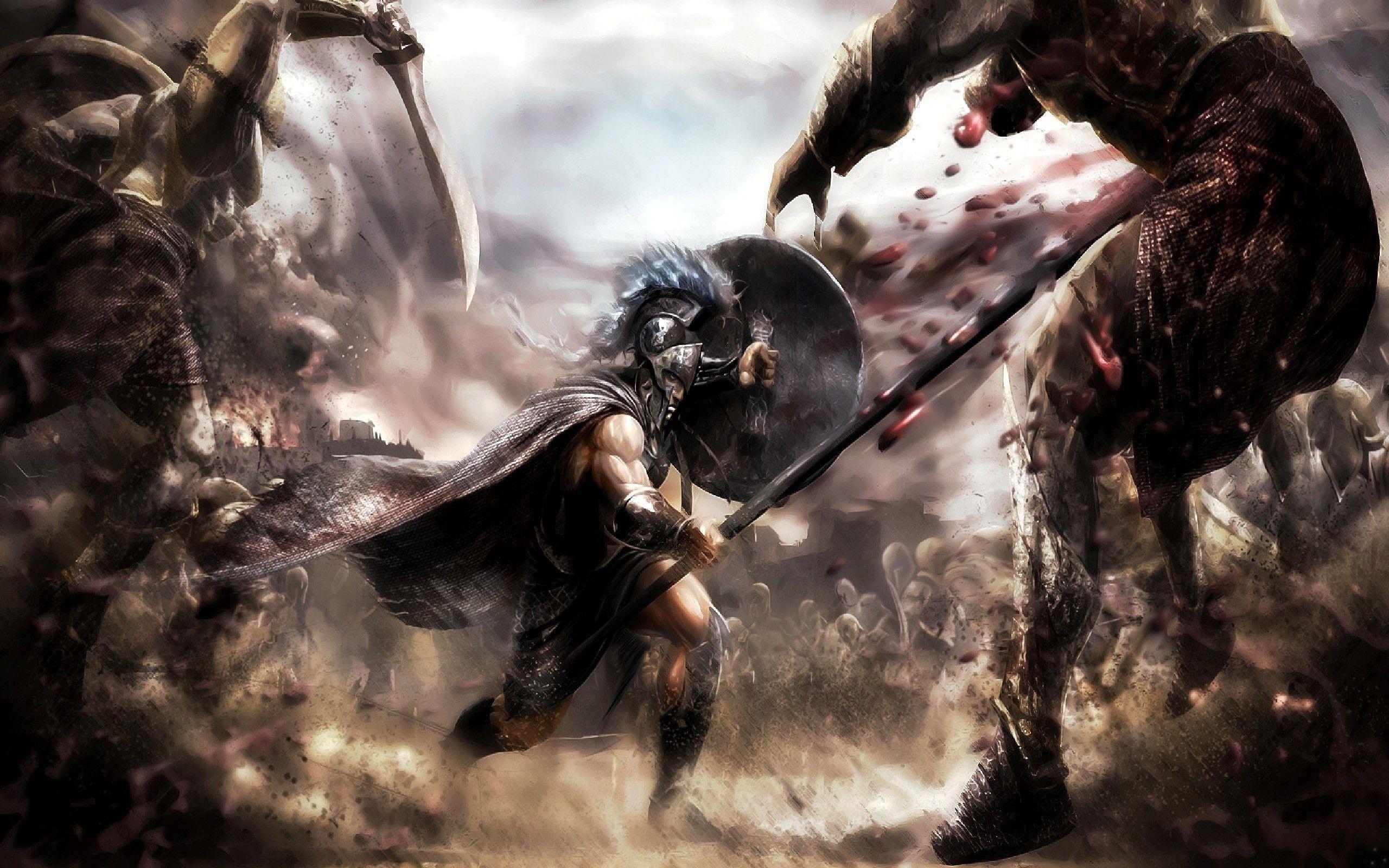 Gladiator Battle Wallpapers Top Free Gladiator Battle Backgrounds Wallpaperaccess