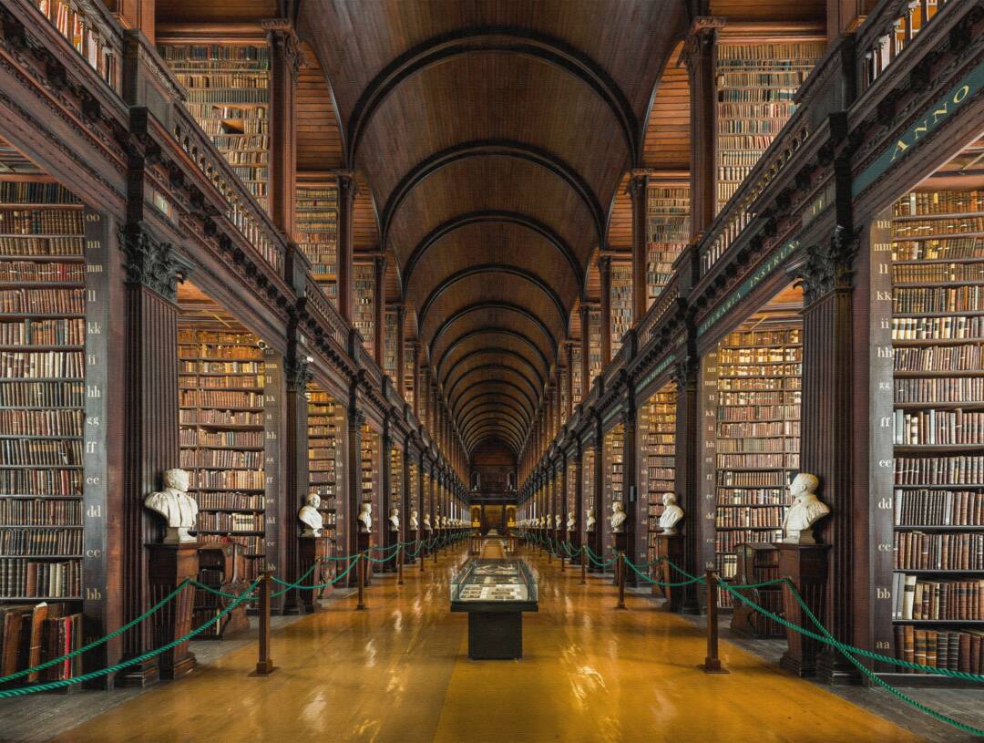 1080x815 Library Wall Decor Removable Wallpaper Books Library For Livingroom Office Art Old Removable Self Adhesive