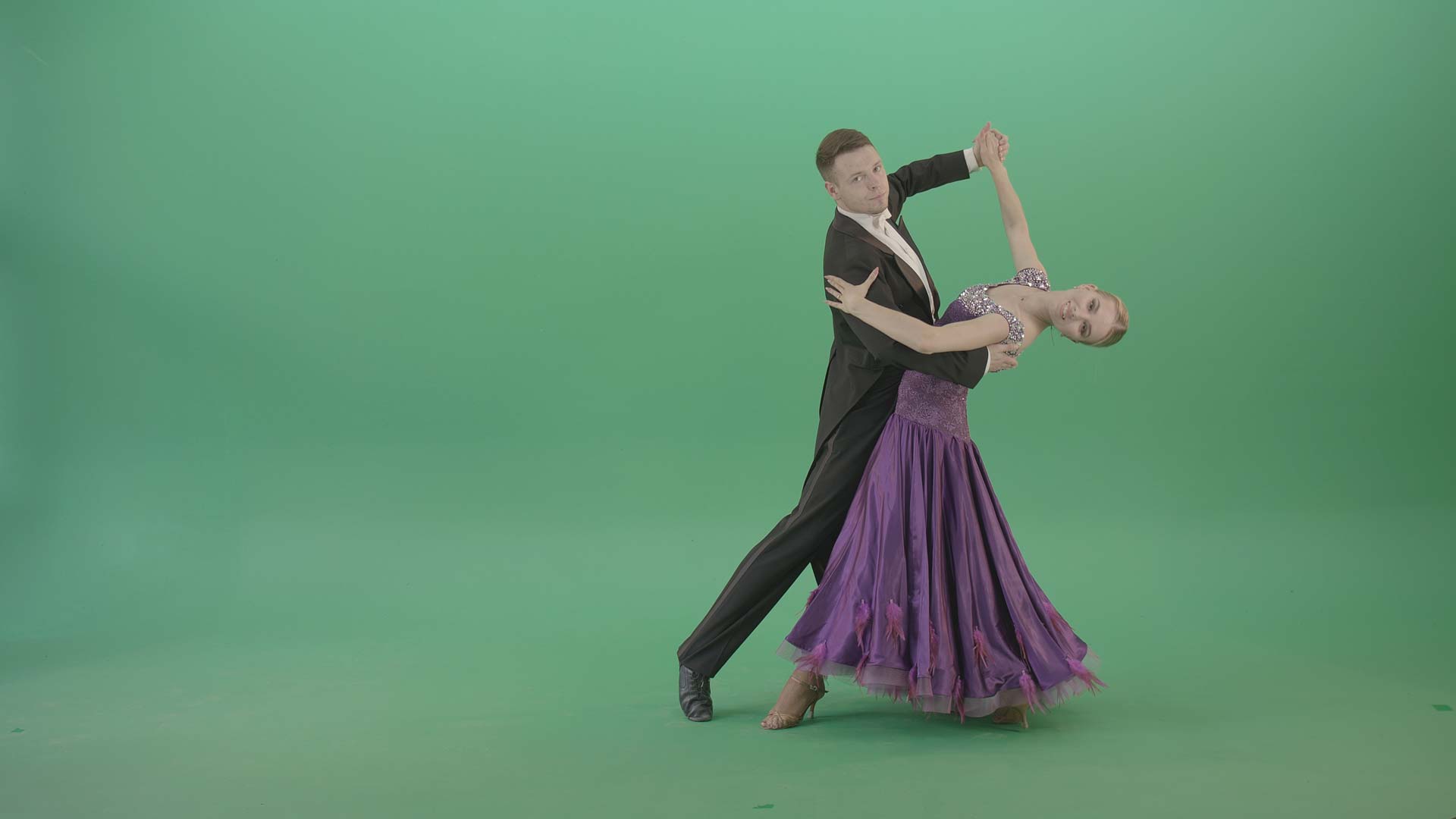 1920x1080 Green Screen Viennese Waltz Key Video Footage Pack