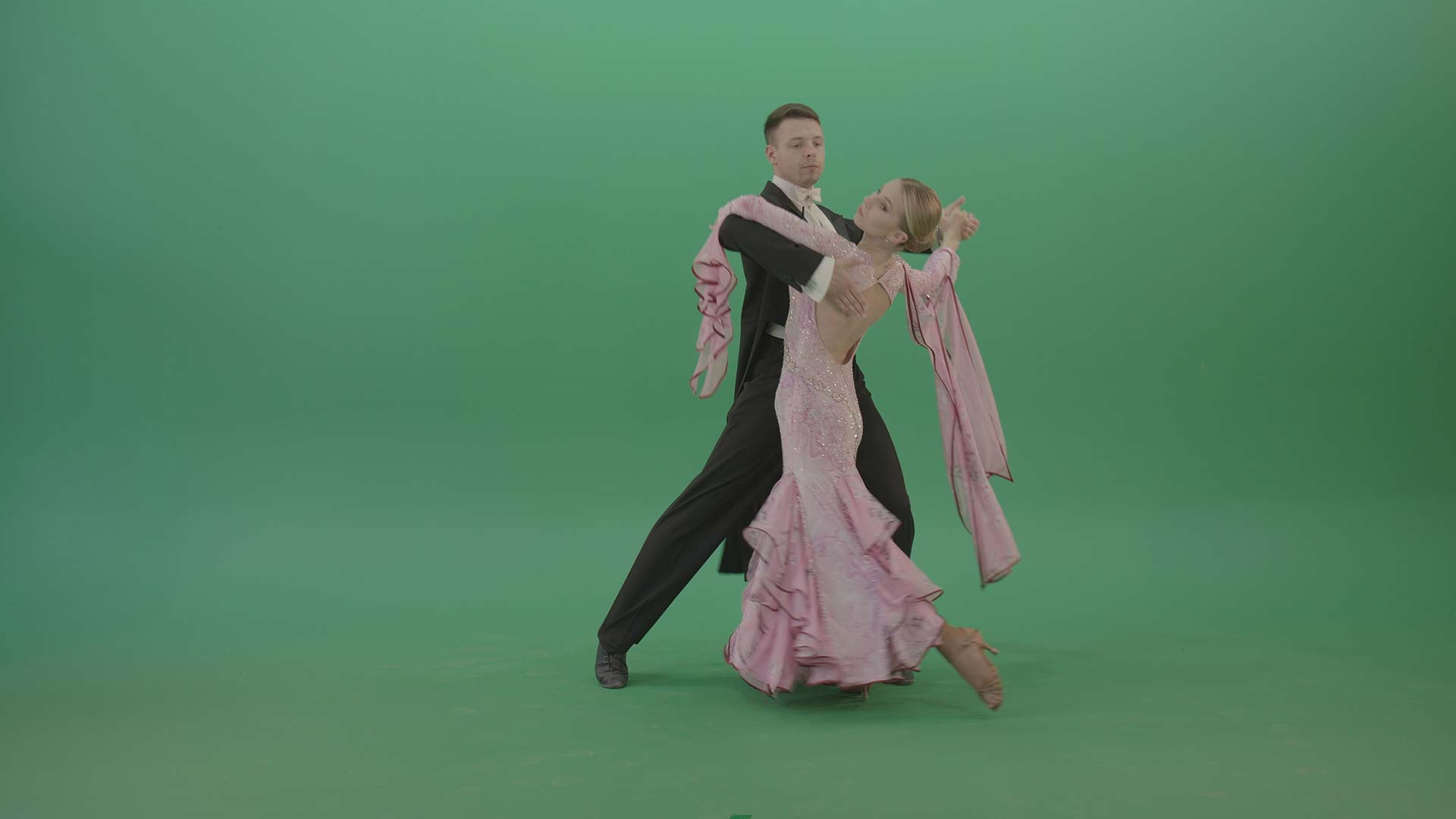 1920x1080 Green Screen Viennese Waltz Key Video Footage Pack