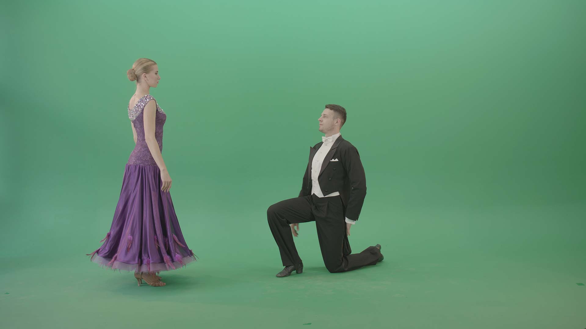 1920x1080 Green Screen Viennese Waltz Key Video Footage Pack