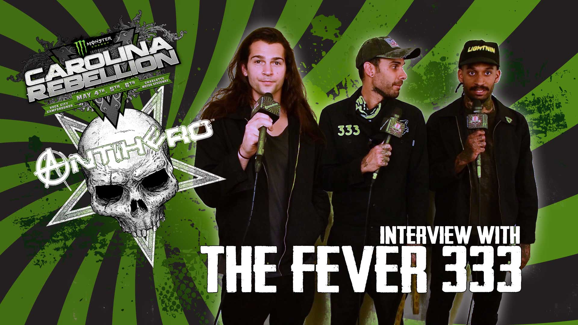 1920x1080 Interview: THE FEVER 333 at Carolina Rebellion 2018