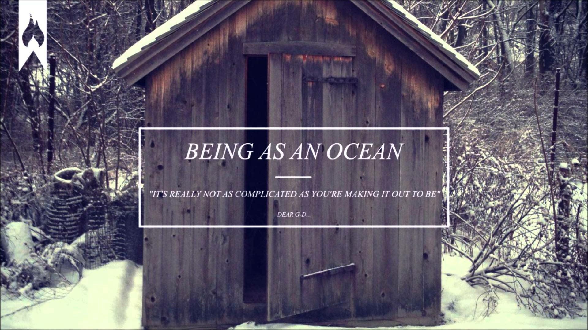 1920x1080 Being As An Ocean Inspirational Quote HD Wallpaperx1080