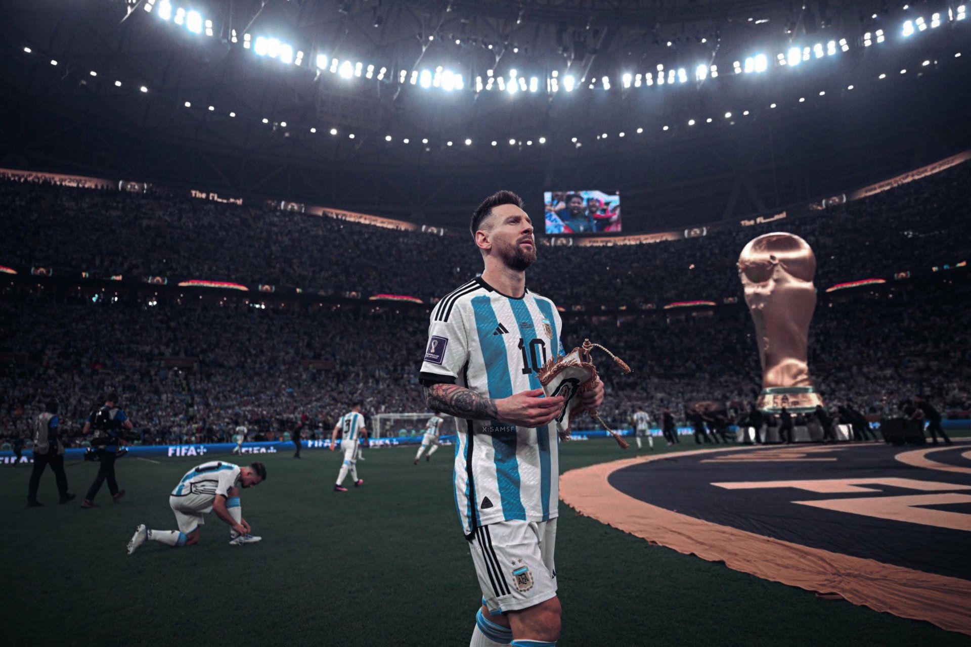1920x1280 Messi: The GOAT of Football in Stunning 4K Ultra HDx2730