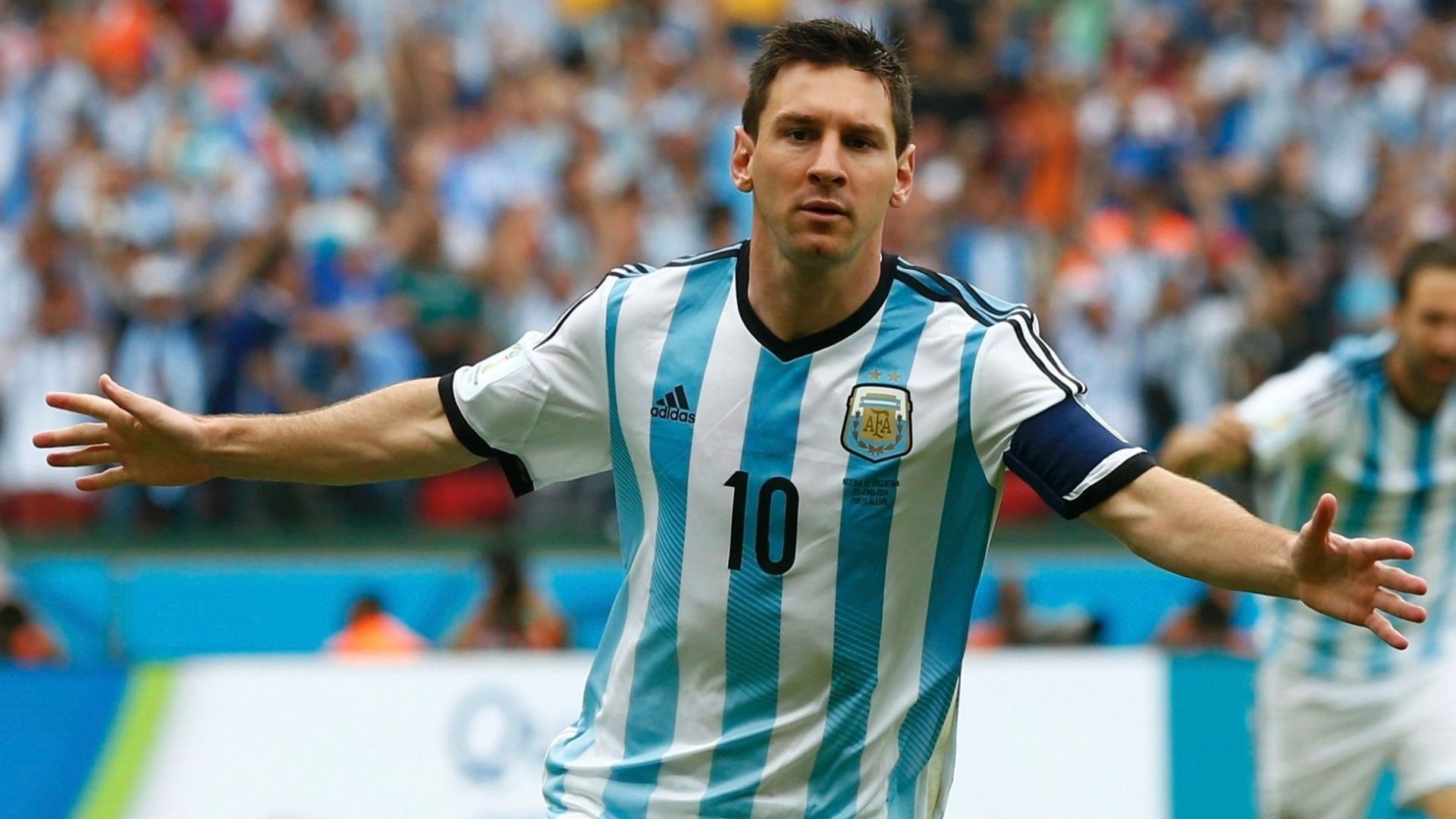 1920x1080 Lionel Messi World Cup 2014 Final Argentina HD Wallpaper 09