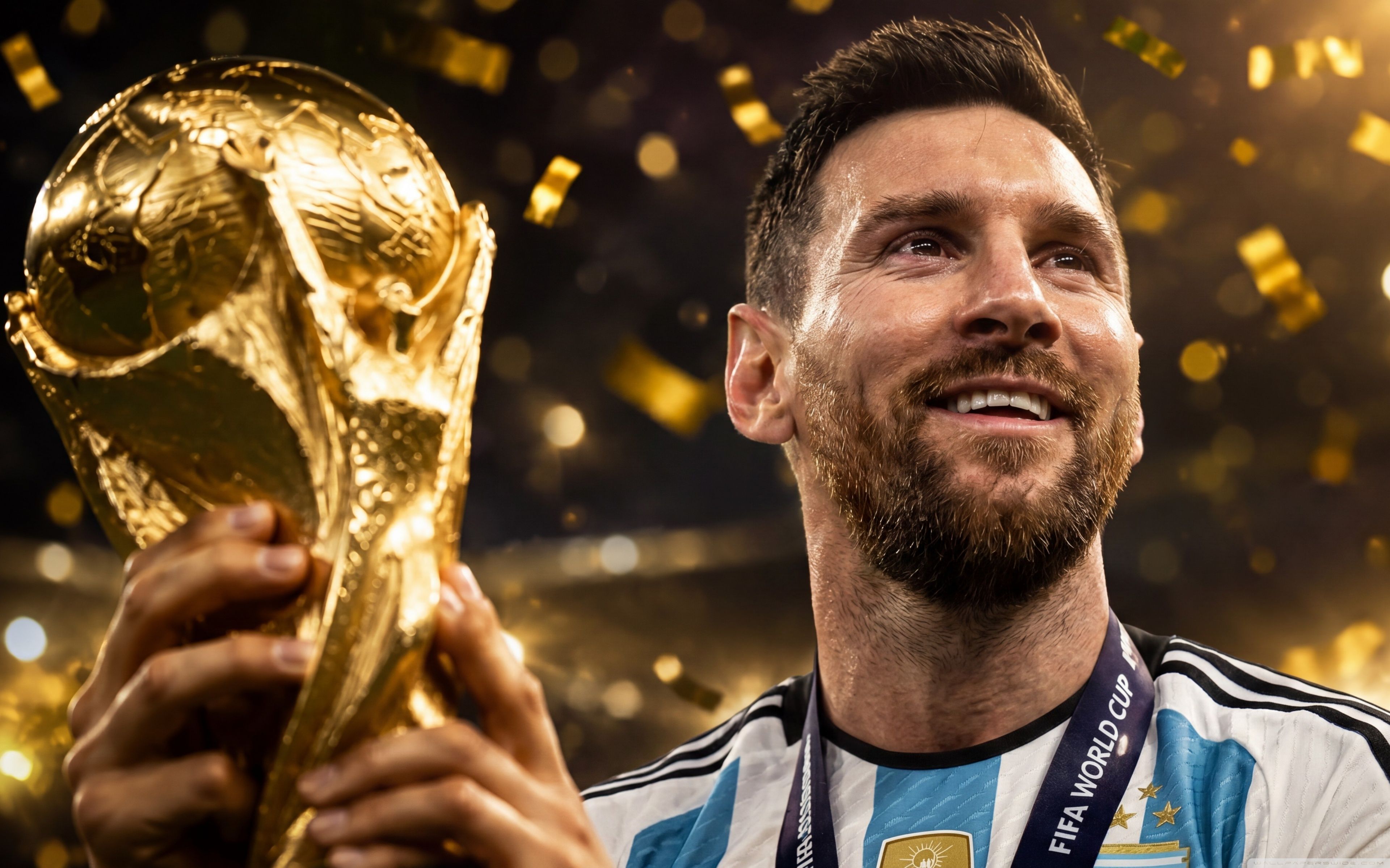 3840x2400 Lionel Messi 2026 World Cup 4K UHD Wallpaper for UltraHD Desktop and TV : Widescreen and UltraWide Display : Smartphone and Tablet Devices