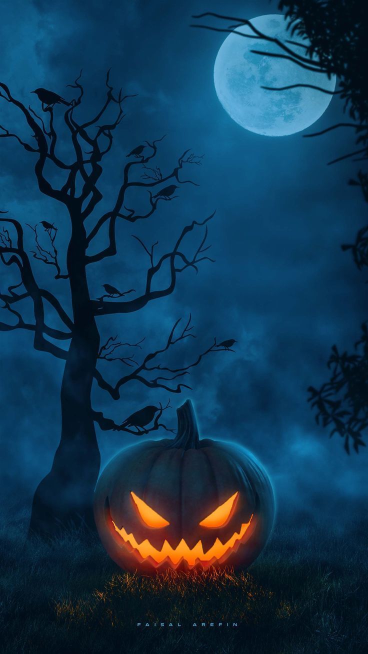 736x1308 Spooky Night