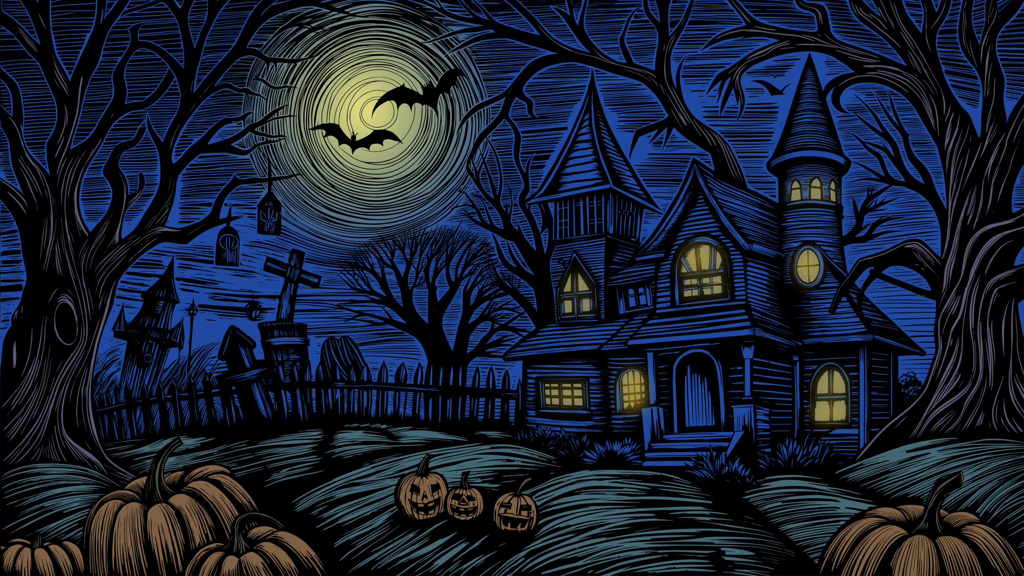 2000x1125 Halloween Landscape