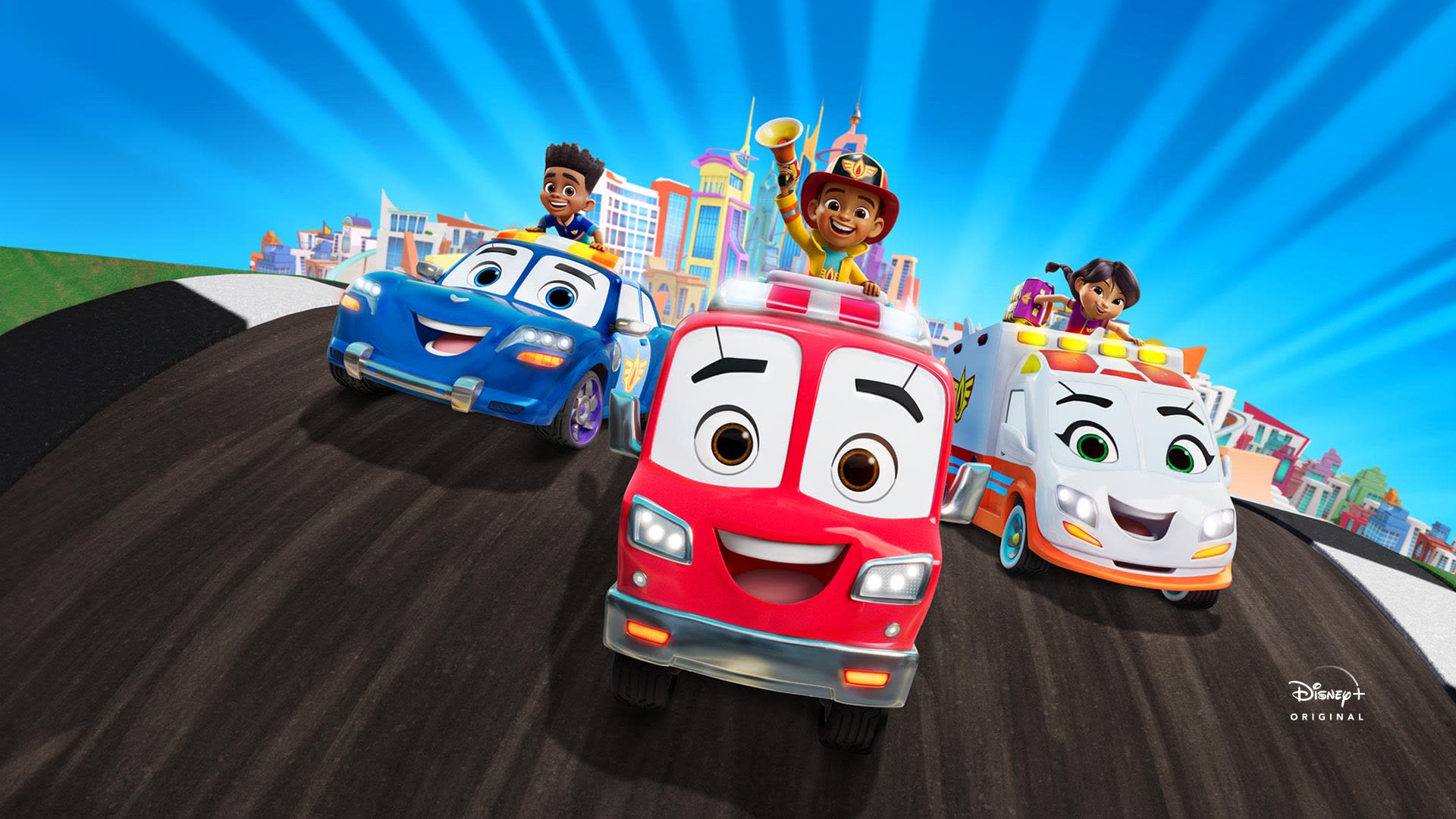 1920x1080 Firebuds Kids Series, now streaming on Disney+