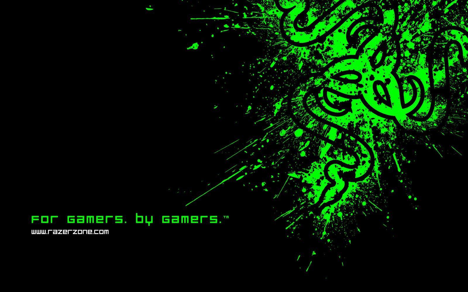 1600x1000 Razer Black Wallpaper. Razer Wallpaper