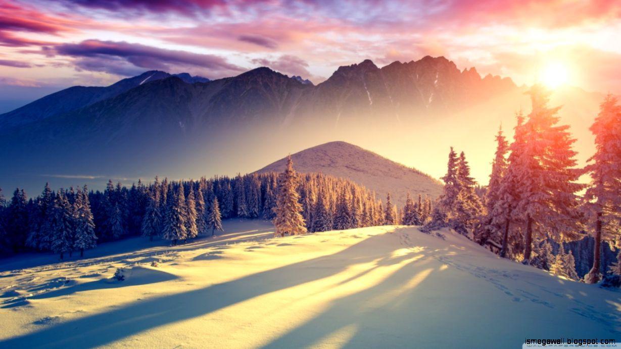 1229x691 Winter HD Desktop Wallpaper