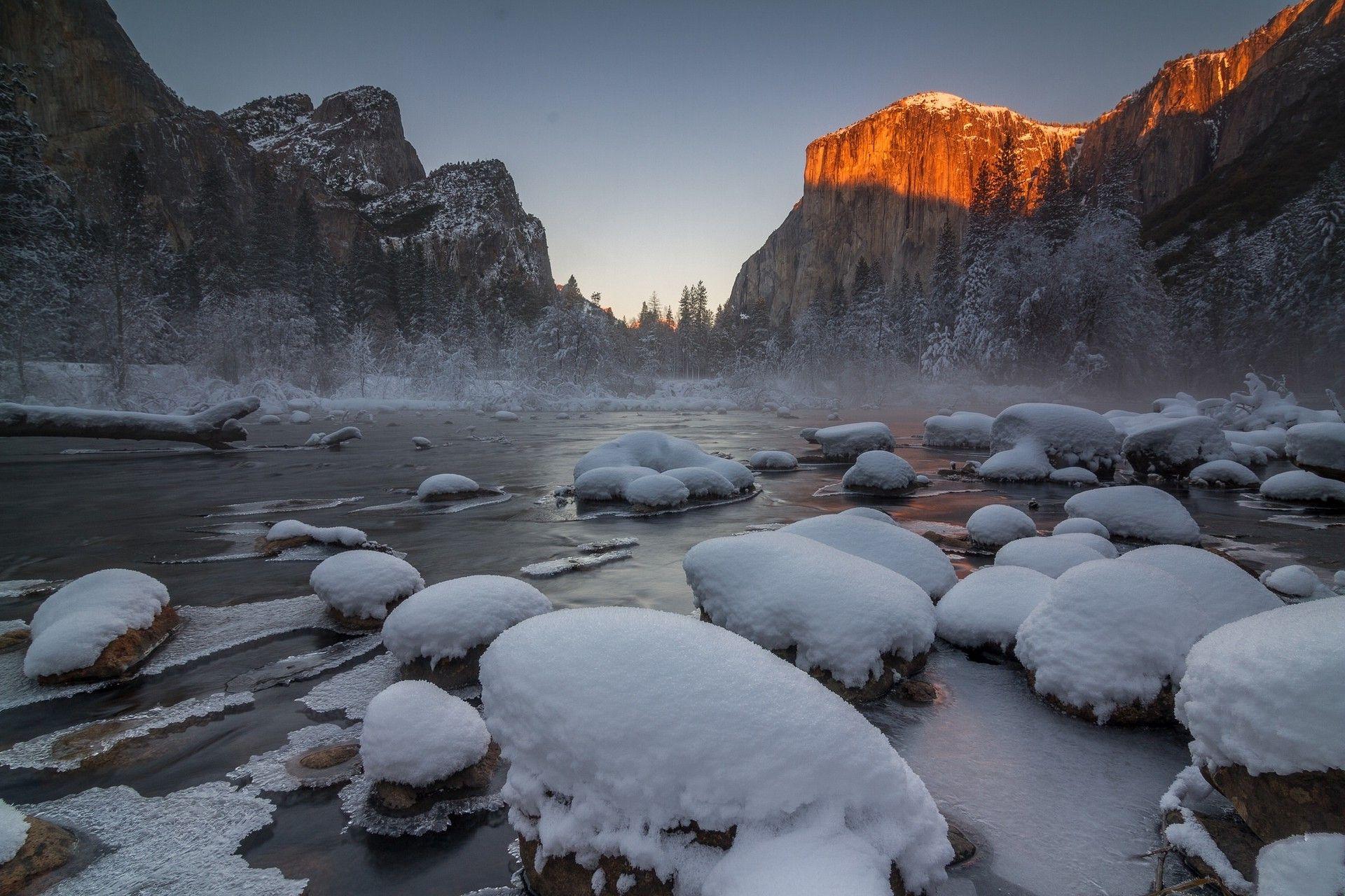 Yosemite Winter Desktop Wallpapers - Top Free Yosemite Winter Desktop ...