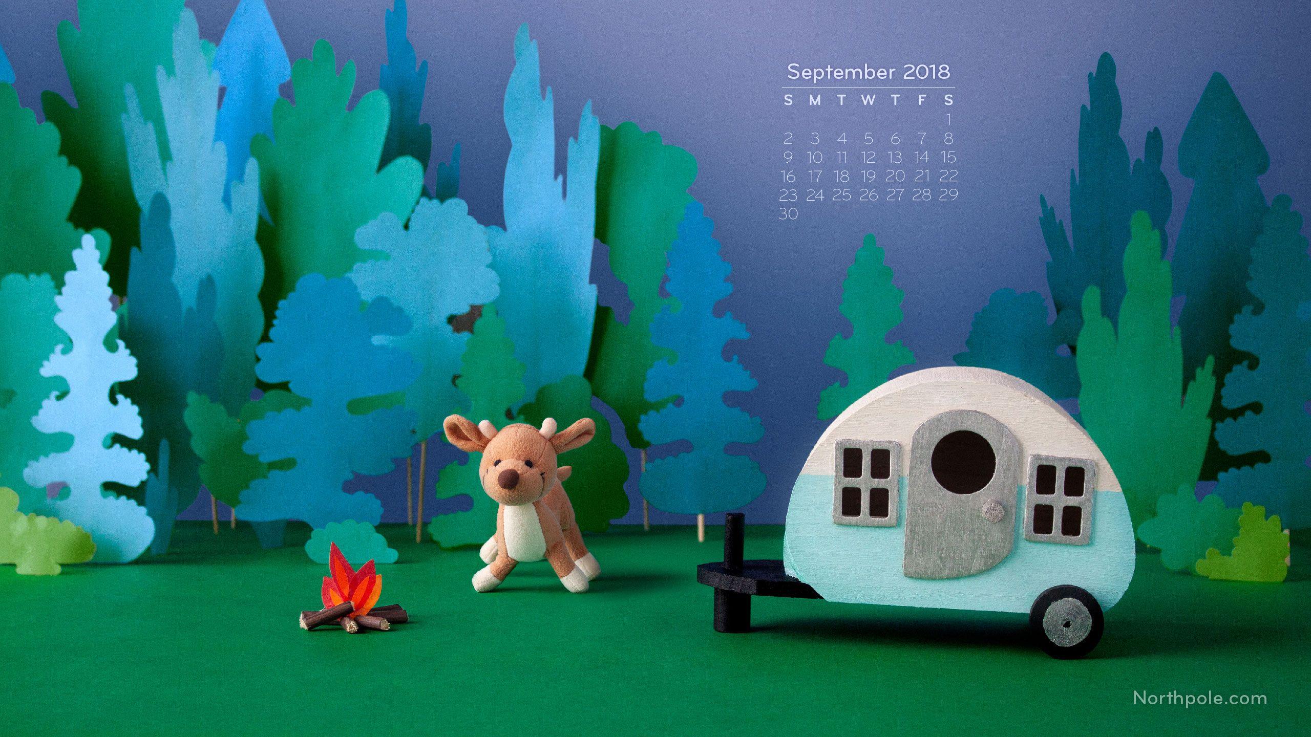 2560x1440 Free Wallpaper: Gone Camping
