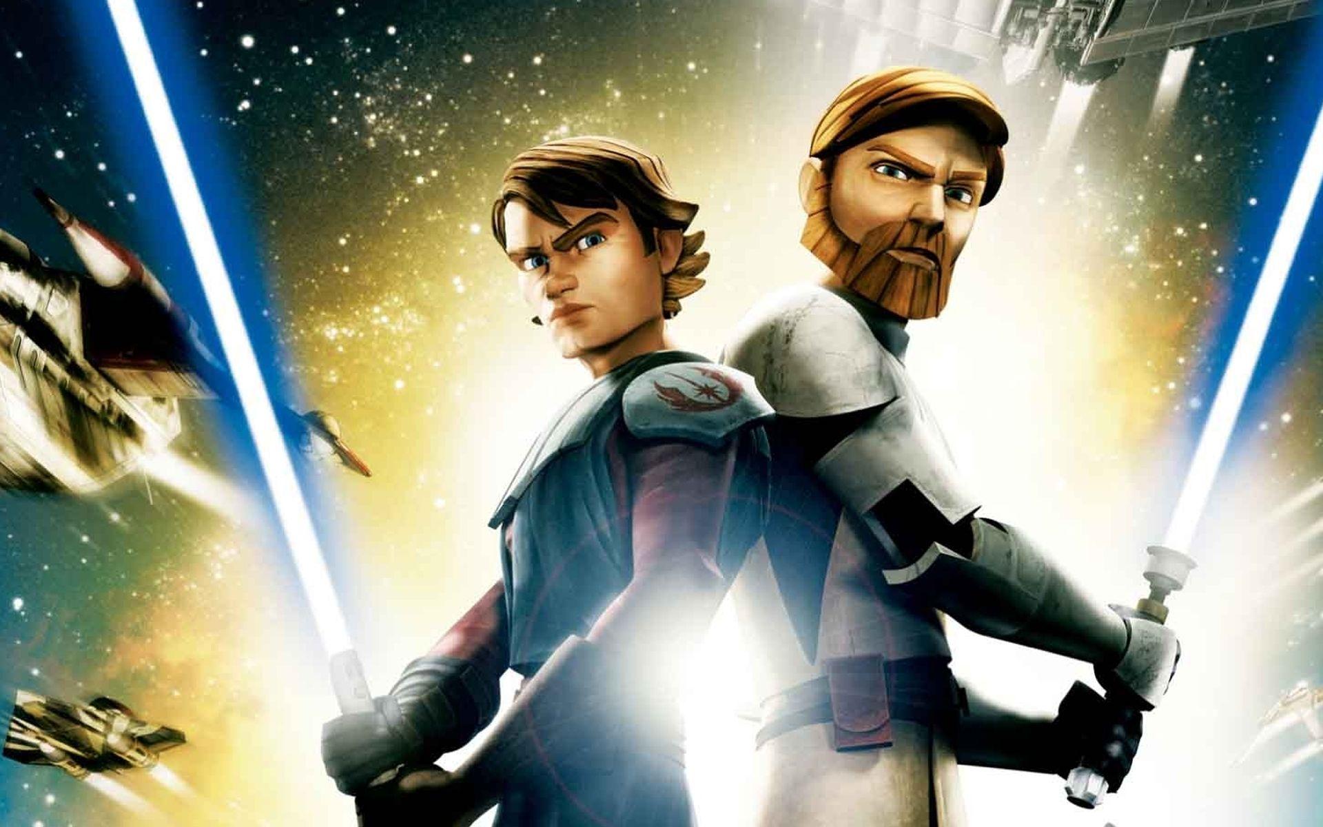 1920x1200 Anakin Skywalker And Obi Wan Kenobi Wallpaper
