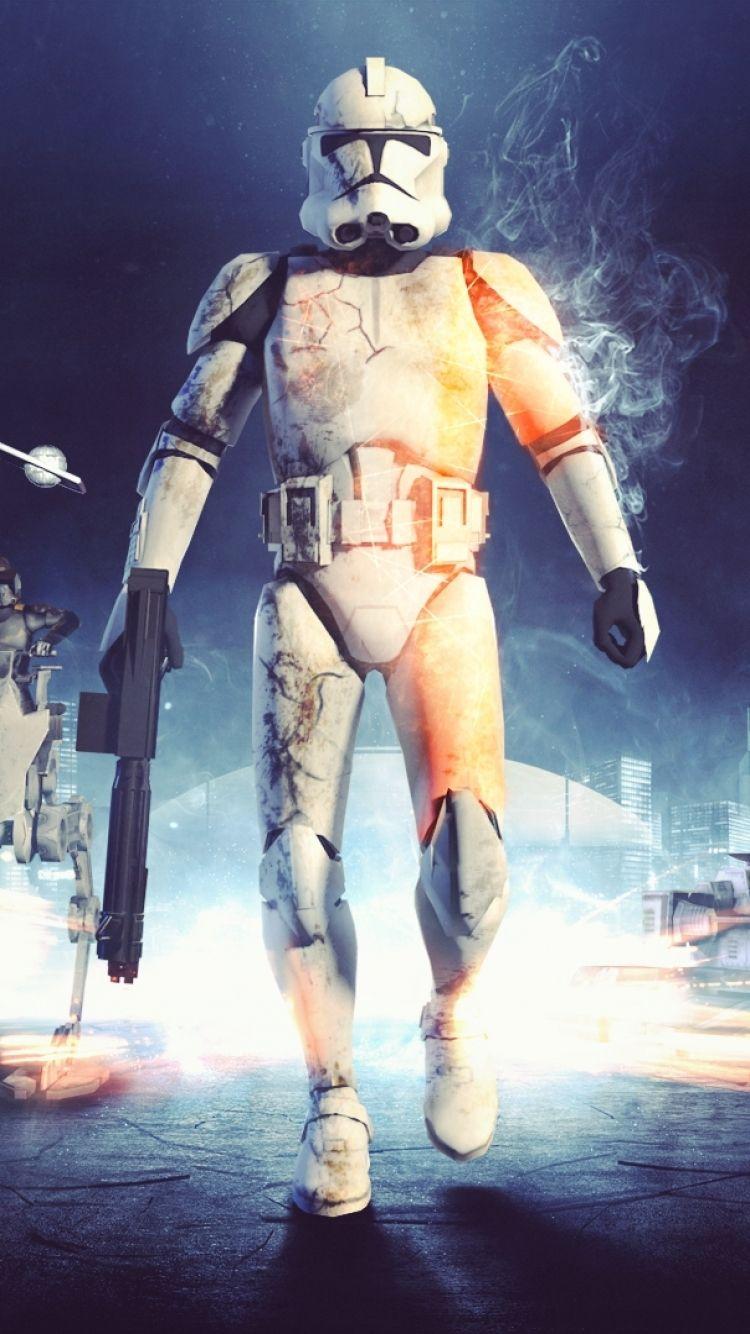 750x1334 Sci Fi Star Wars (750x1334) Wallpaper