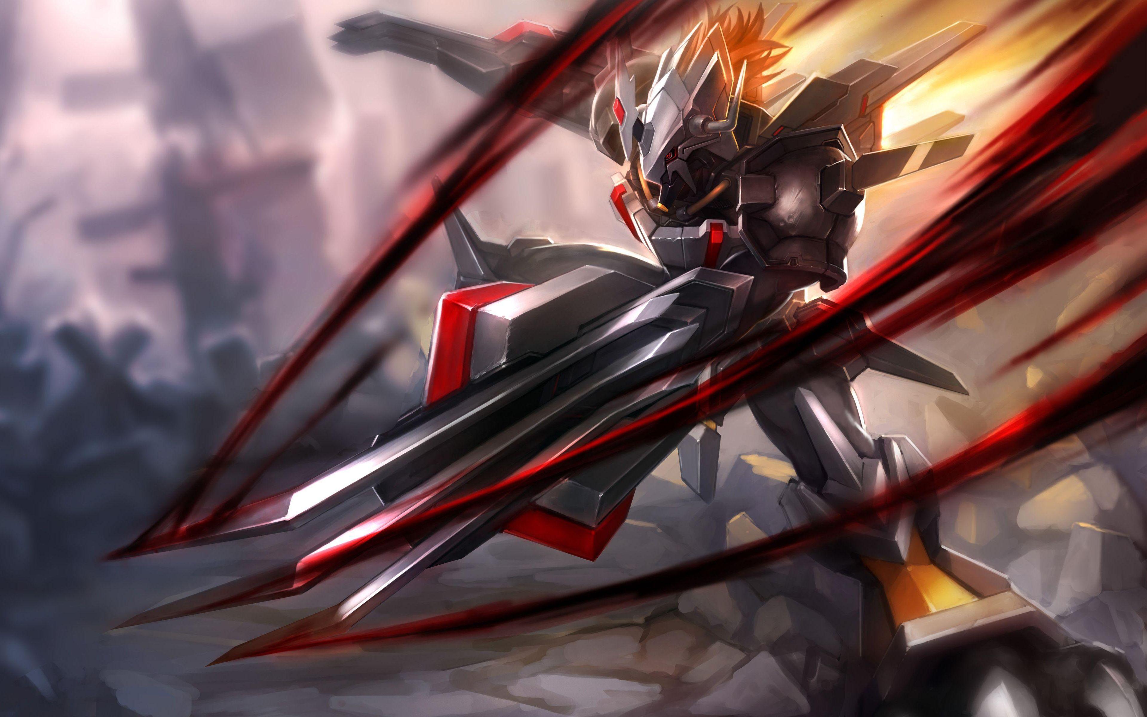 3840x2400 Anime Crash 3D Desktop HD Wallpaper