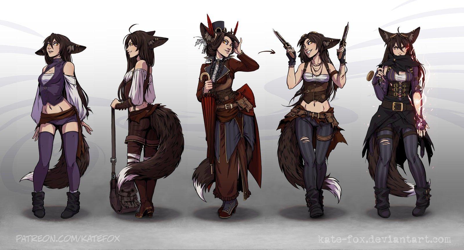 1600x862 #anime, #fox girl, wallpaper