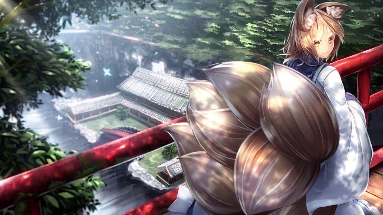 1280x720 FoxGirl Animated Wallpaper