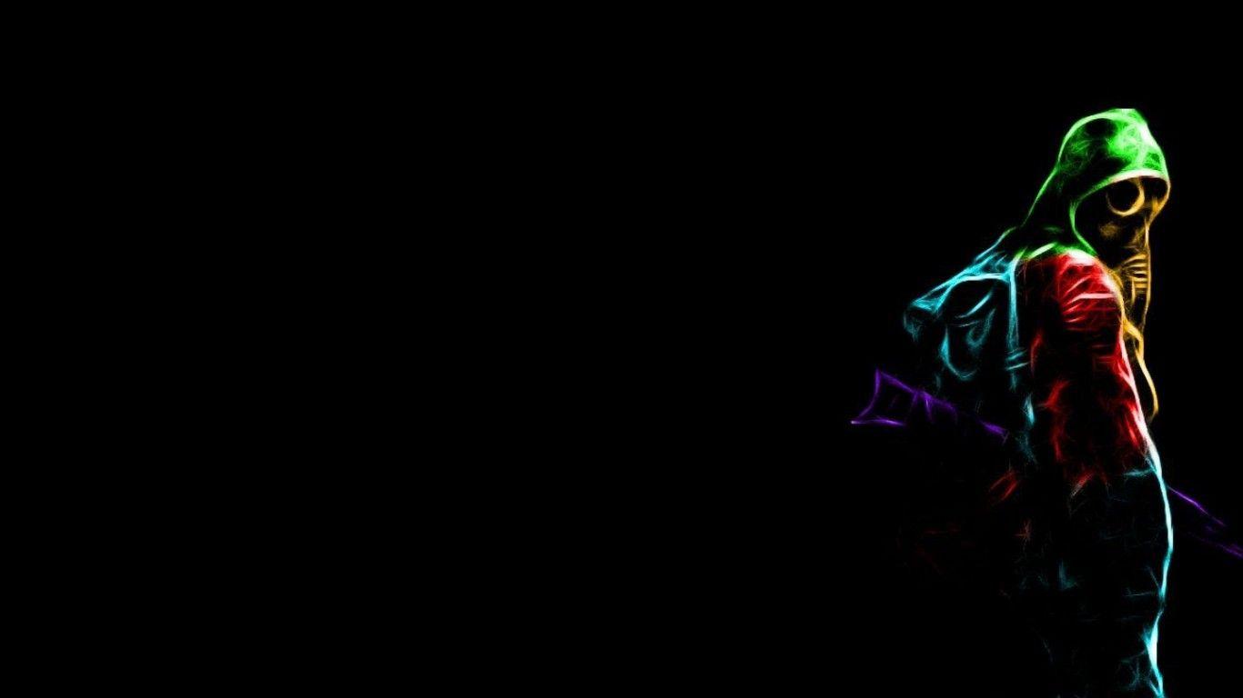 1366x768 Gas Mask Cool Background HD Wallpaper 52834